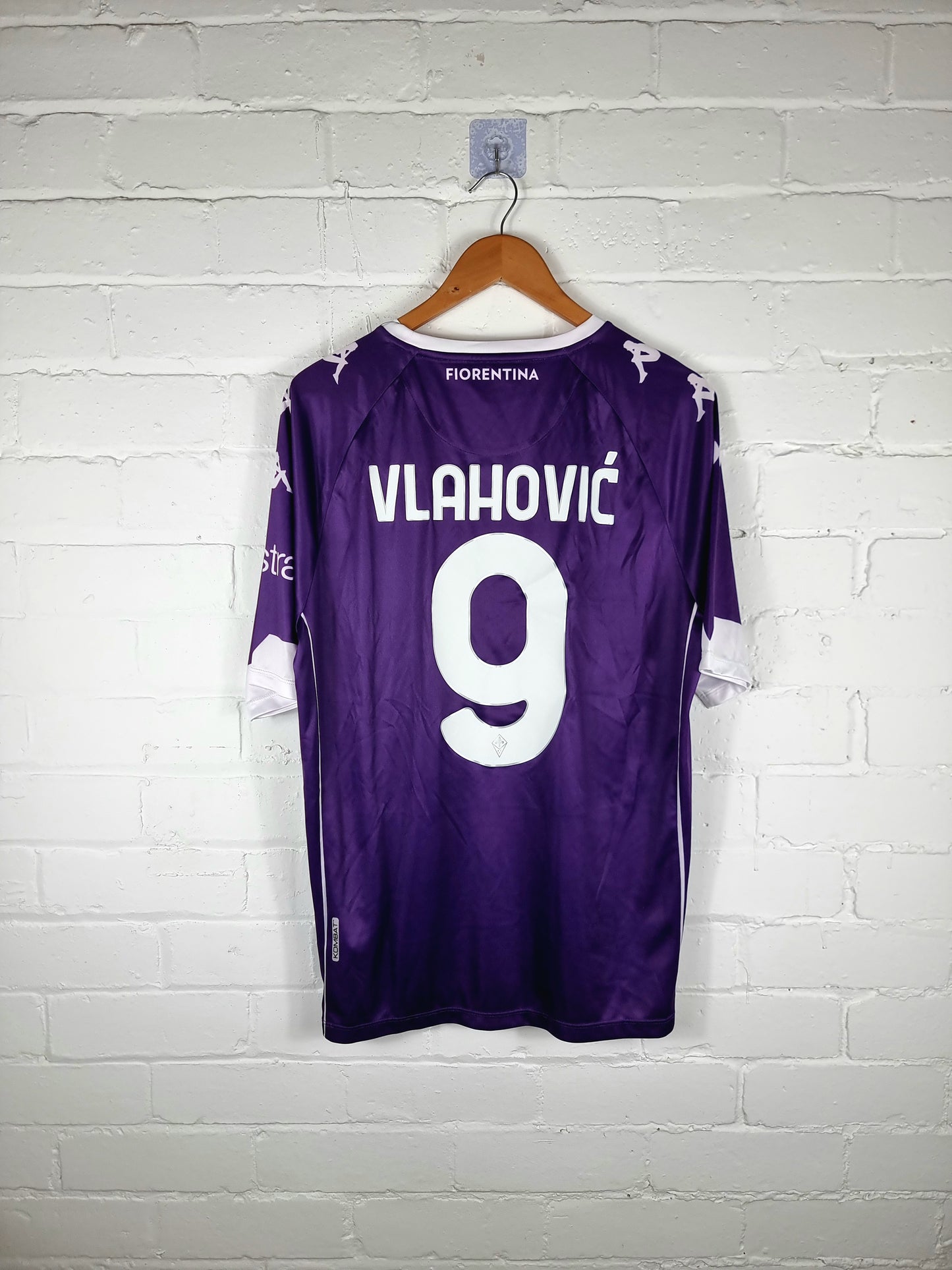 Kappa Fiorentina 2020/21 'Vlahovic 9' BNWT Home Shirt XL