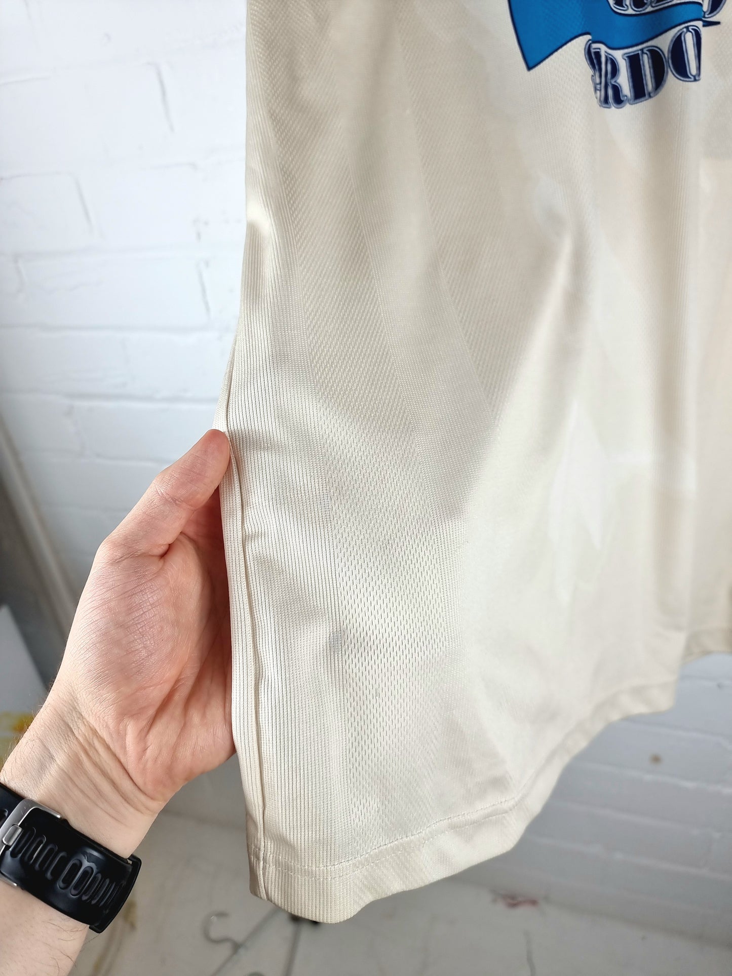 Reebok Cagliari 1996/97 'Taccola 33' Match Issue Away Shirt XL