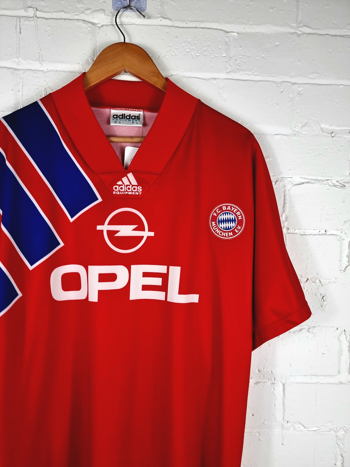 Adidas Bayern Munich 1991/93 Home Shirt Large