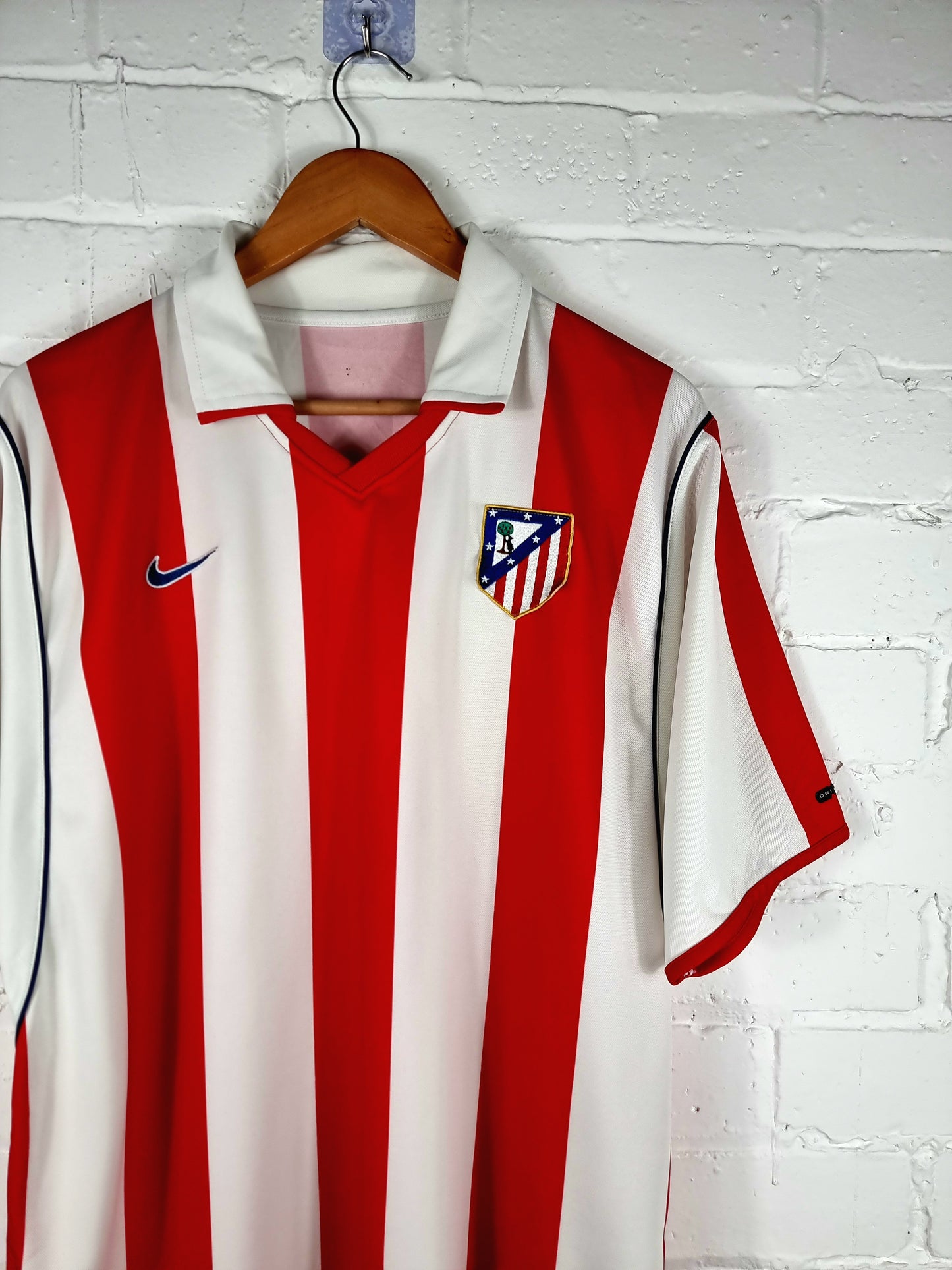 Nike Atletico Madrid 2001/02 Home Shirt XL