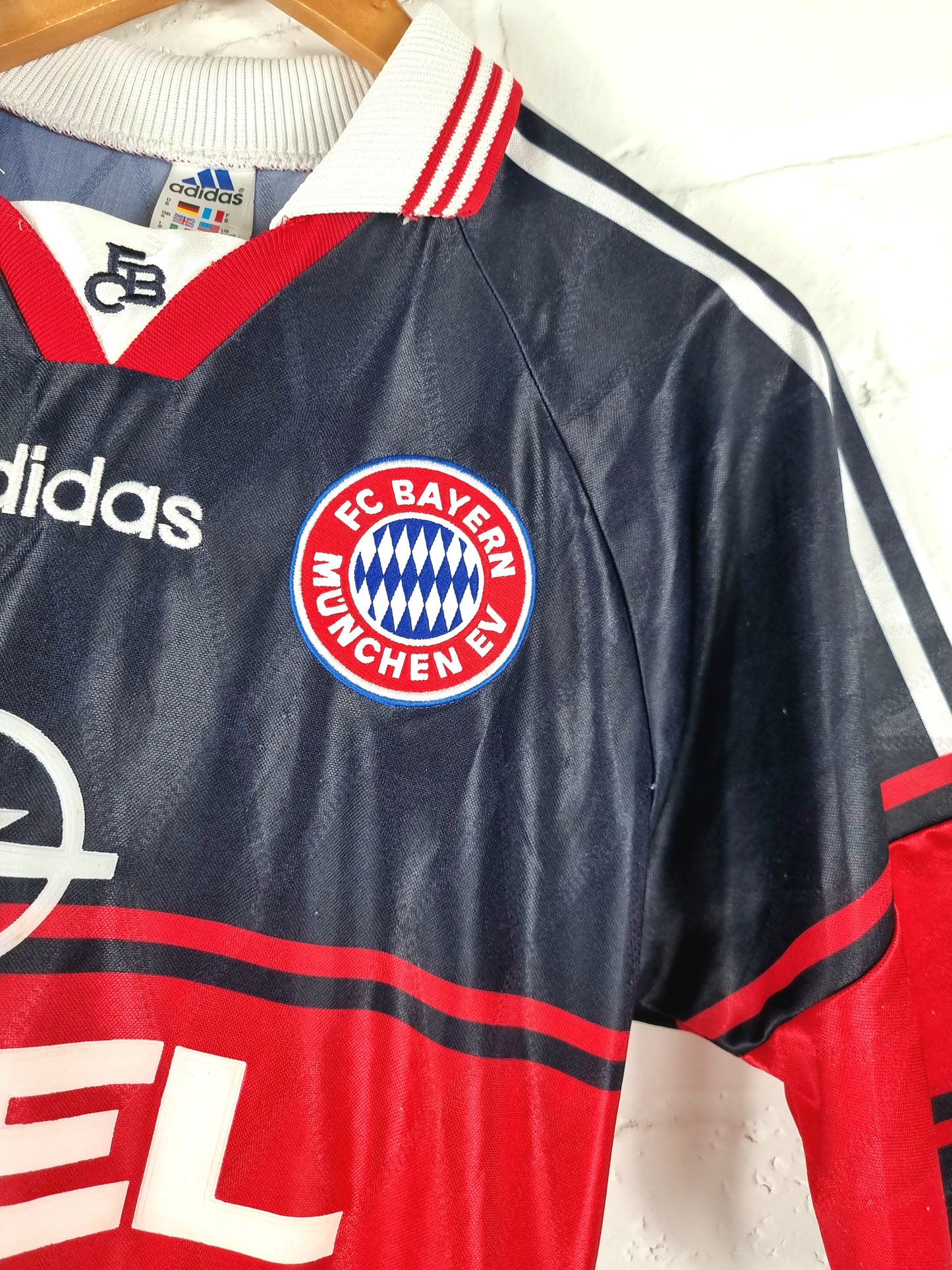 Adidas Bayern Munich 1997/99 Home Shirt Small