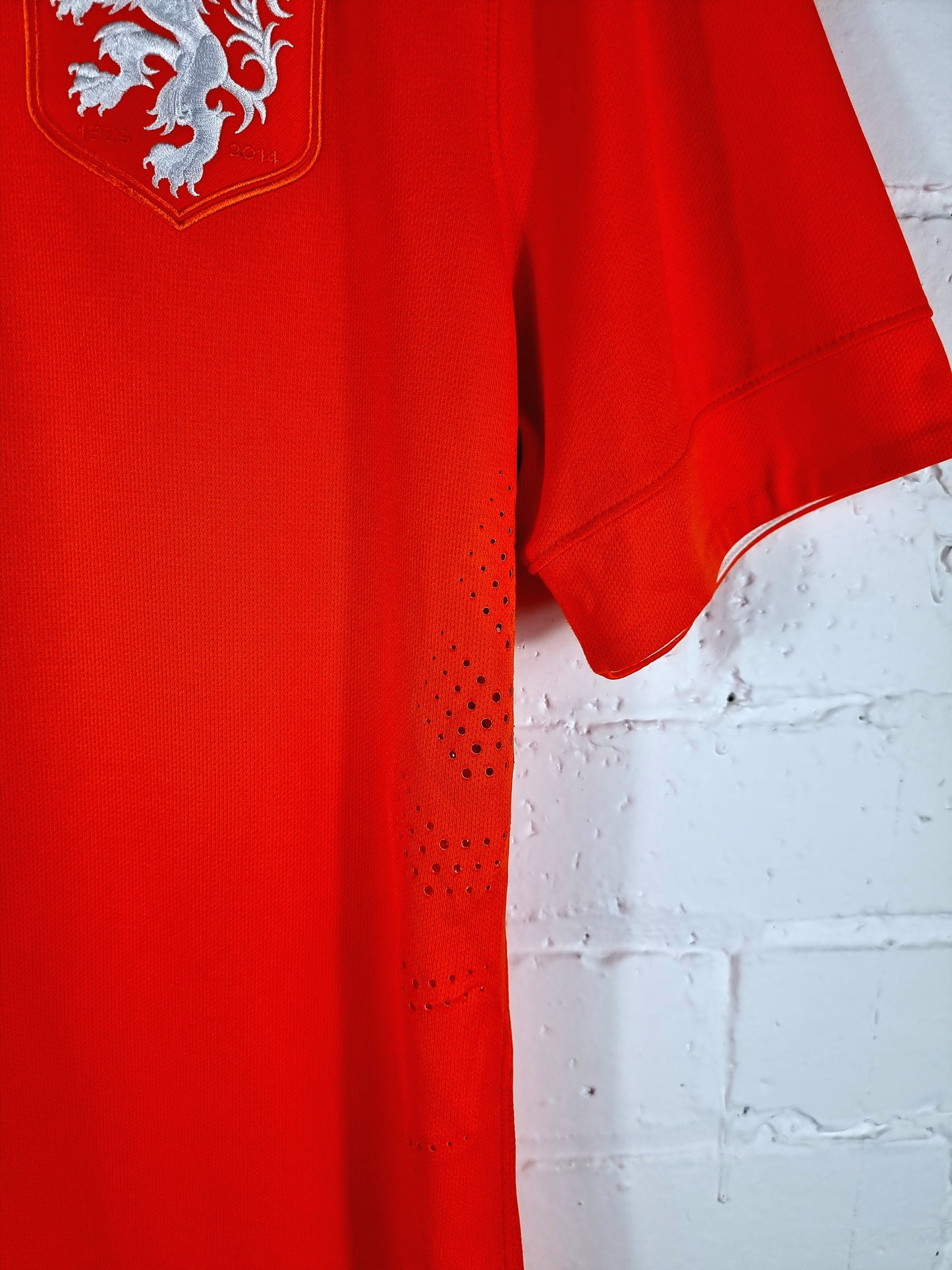 Nike Holland 2014/15 'Robben 11' Player Issue Home Shirt Large