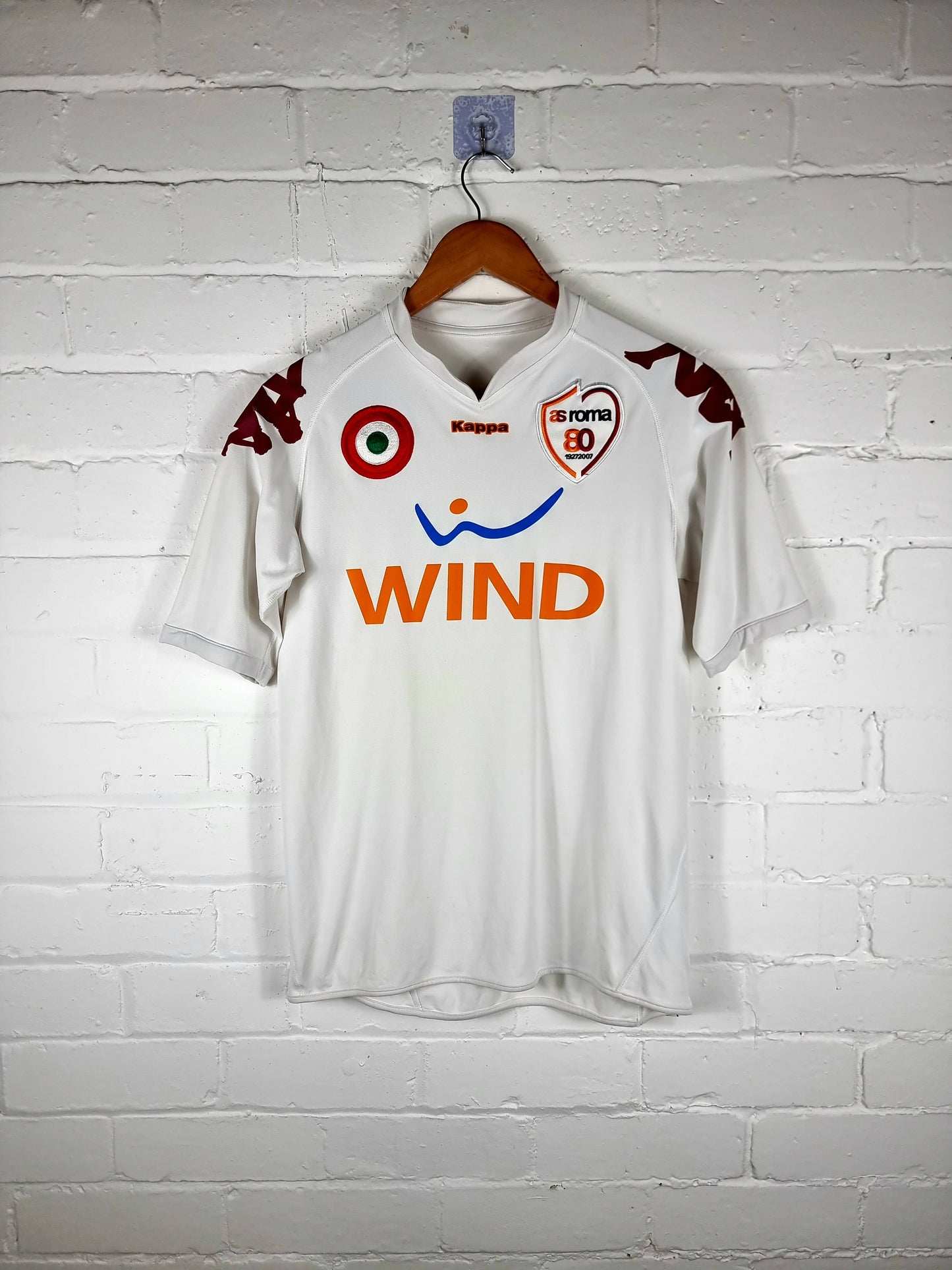 Kappa Roma 2007/2008 'De Rossi 16' Away Shirt Large