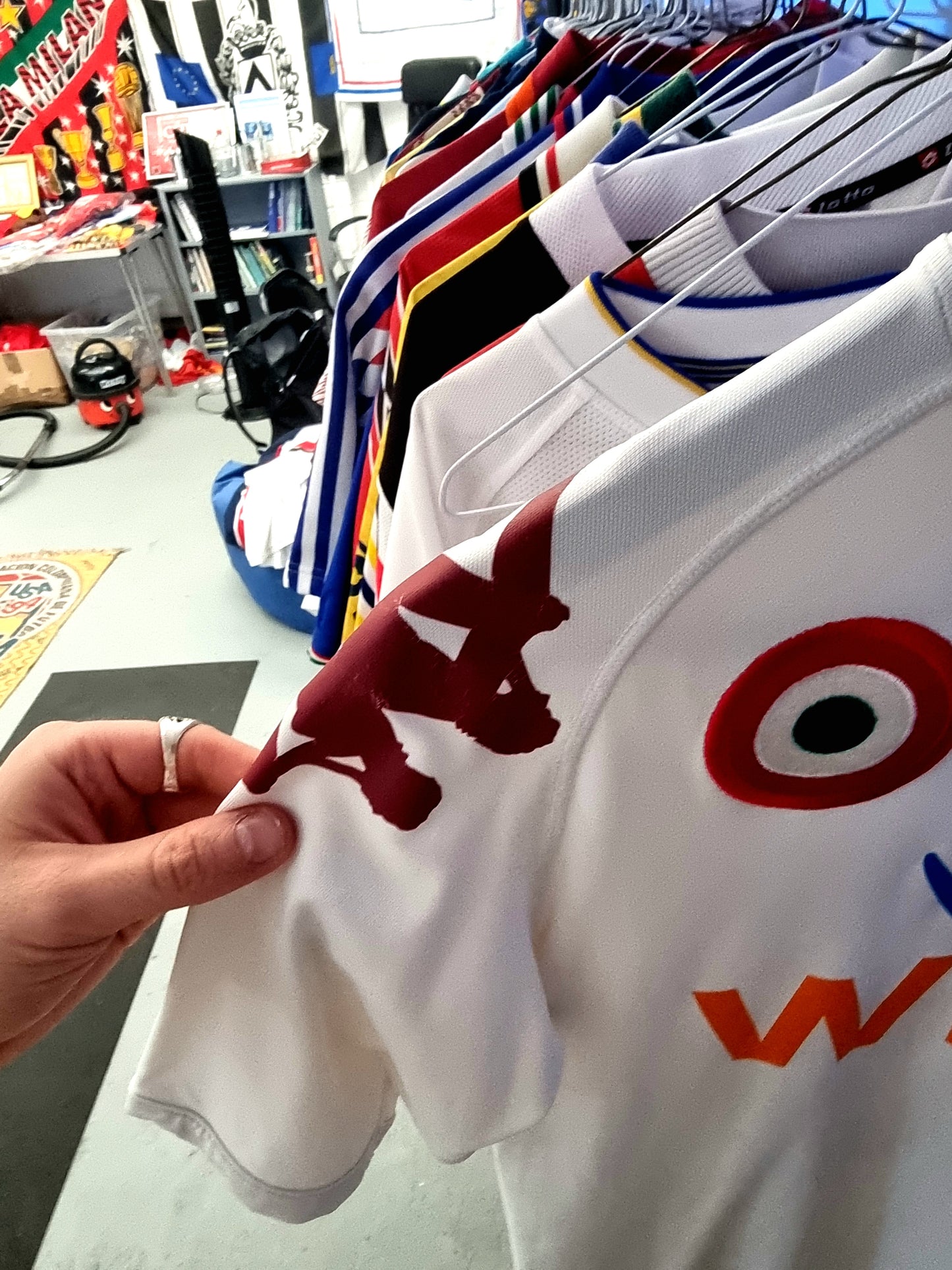 Kappa Roma 2007/2008 'De Rossi 16' Away Shirt Large