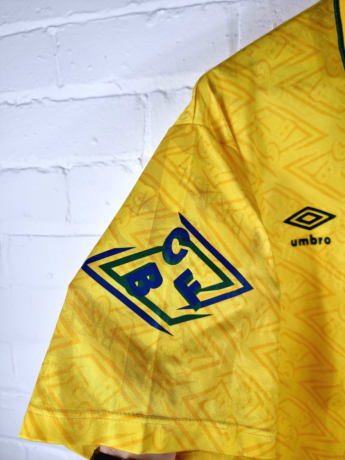 Umbro Brazil 1991/93 Home Shirt XL