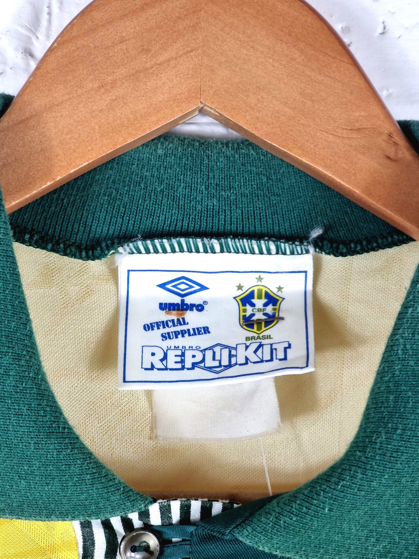 Umbro Brazil 1991/93 Home Shirt XL