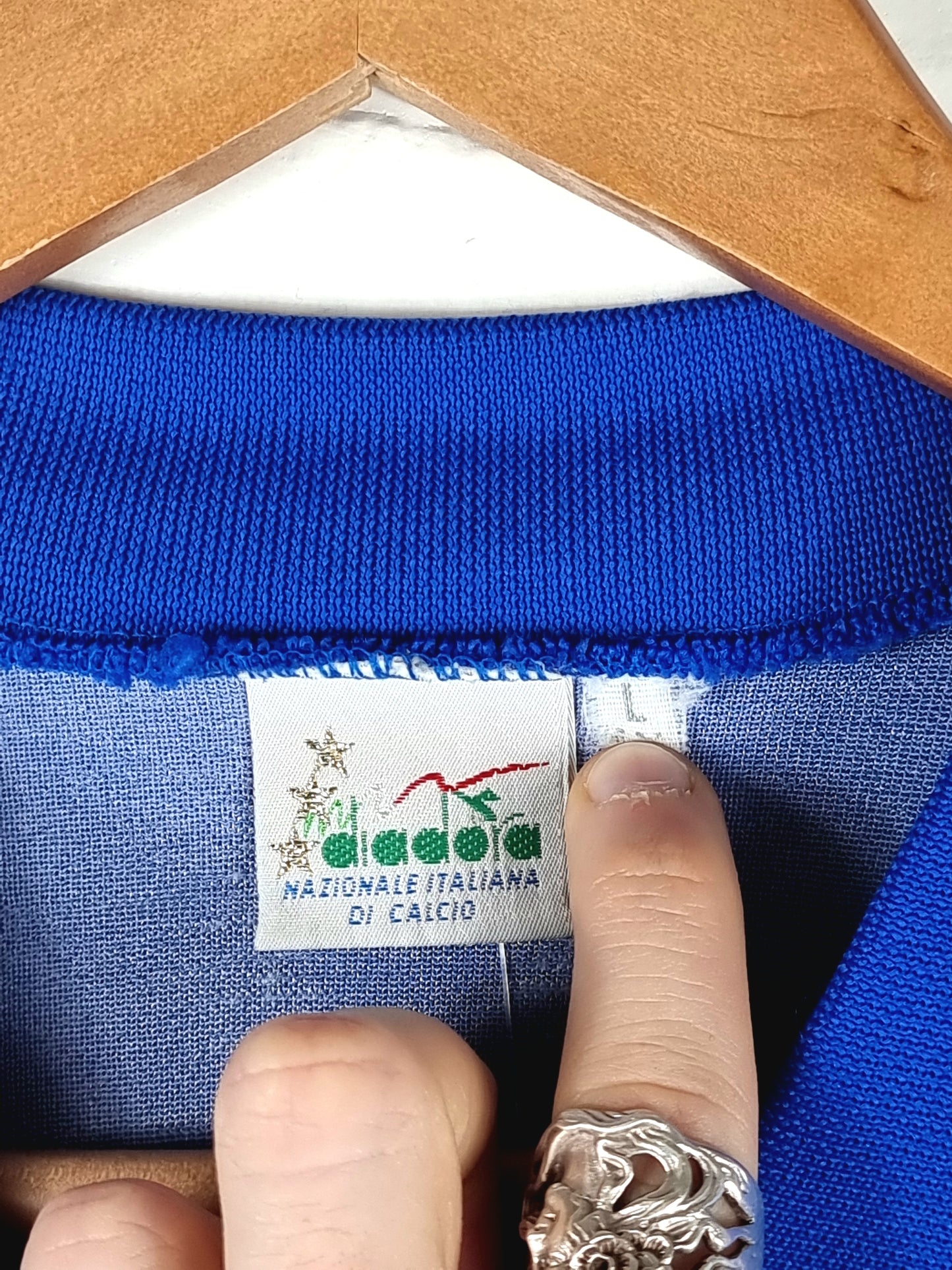 Diadora Italy 1986/90 Home Shirt Large