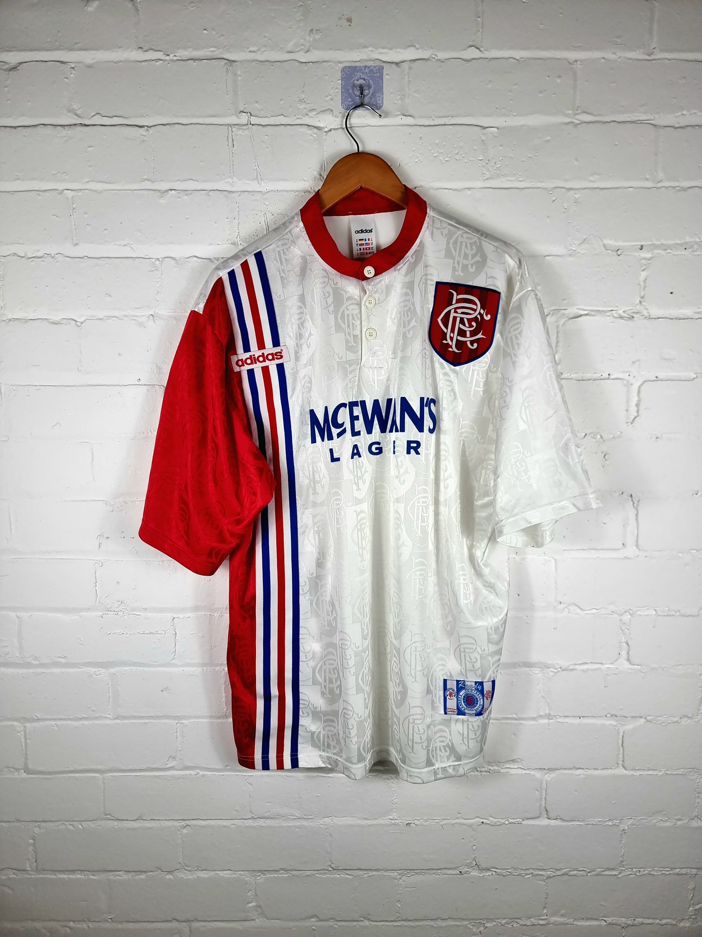 Adidas Rangers 1996/1997 Away Shirt XL