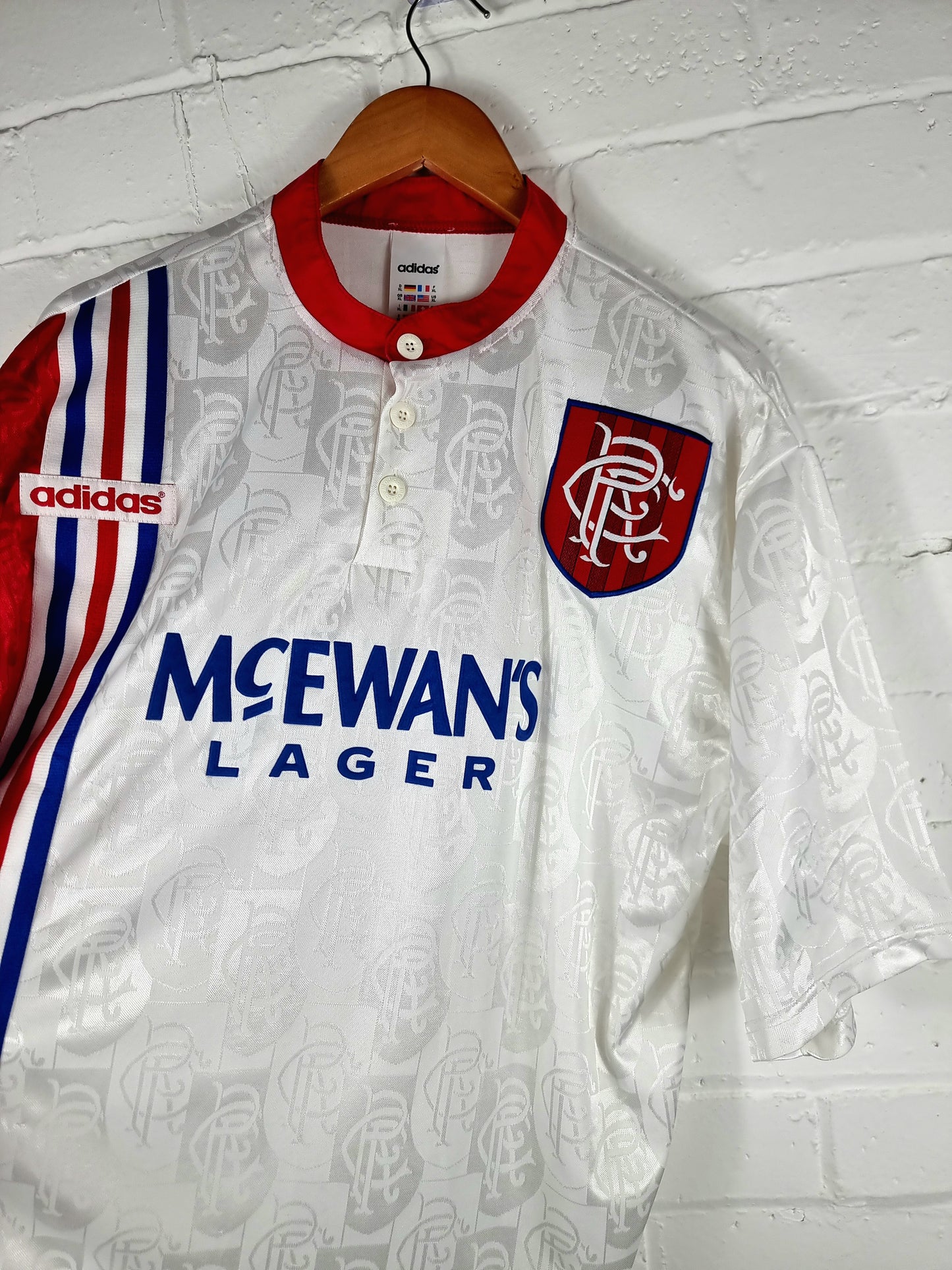 Adidas Rangers 1996/1997 Away Shirt XL