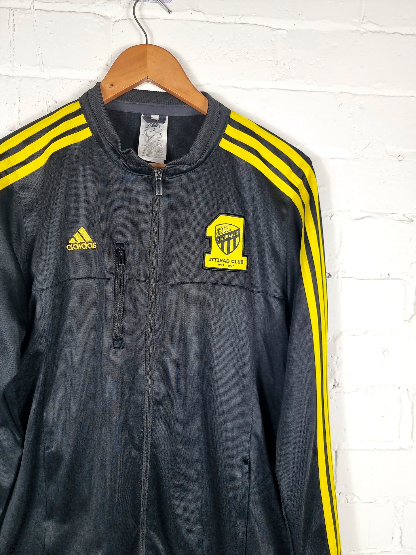 Adidas Al-Ittihad 2015/16 Track Jacket Large