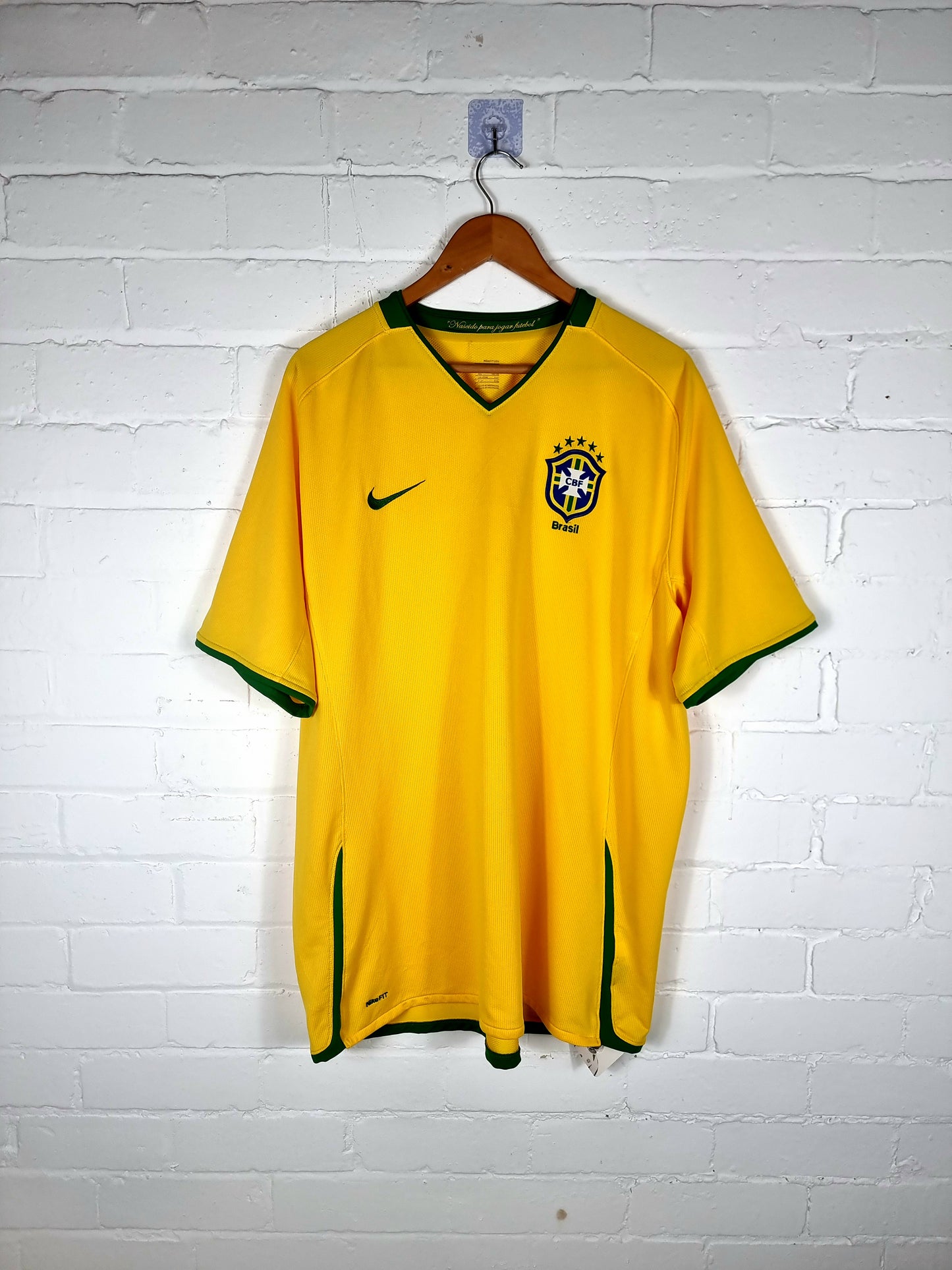 Nike Brazil 2008/10 Home Shirt XXL