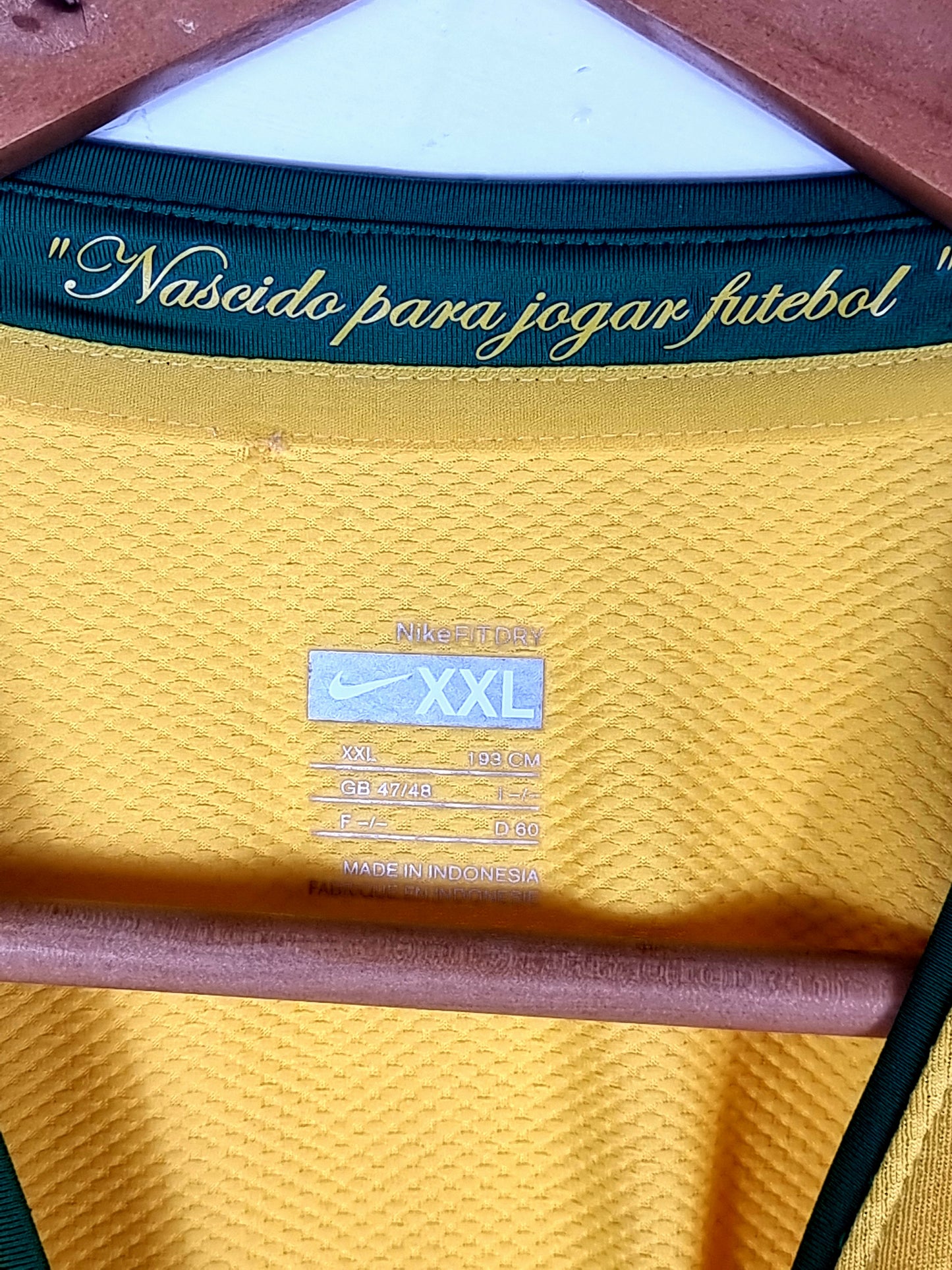 Nike Brazil 2008/10 Home Shirt XXL