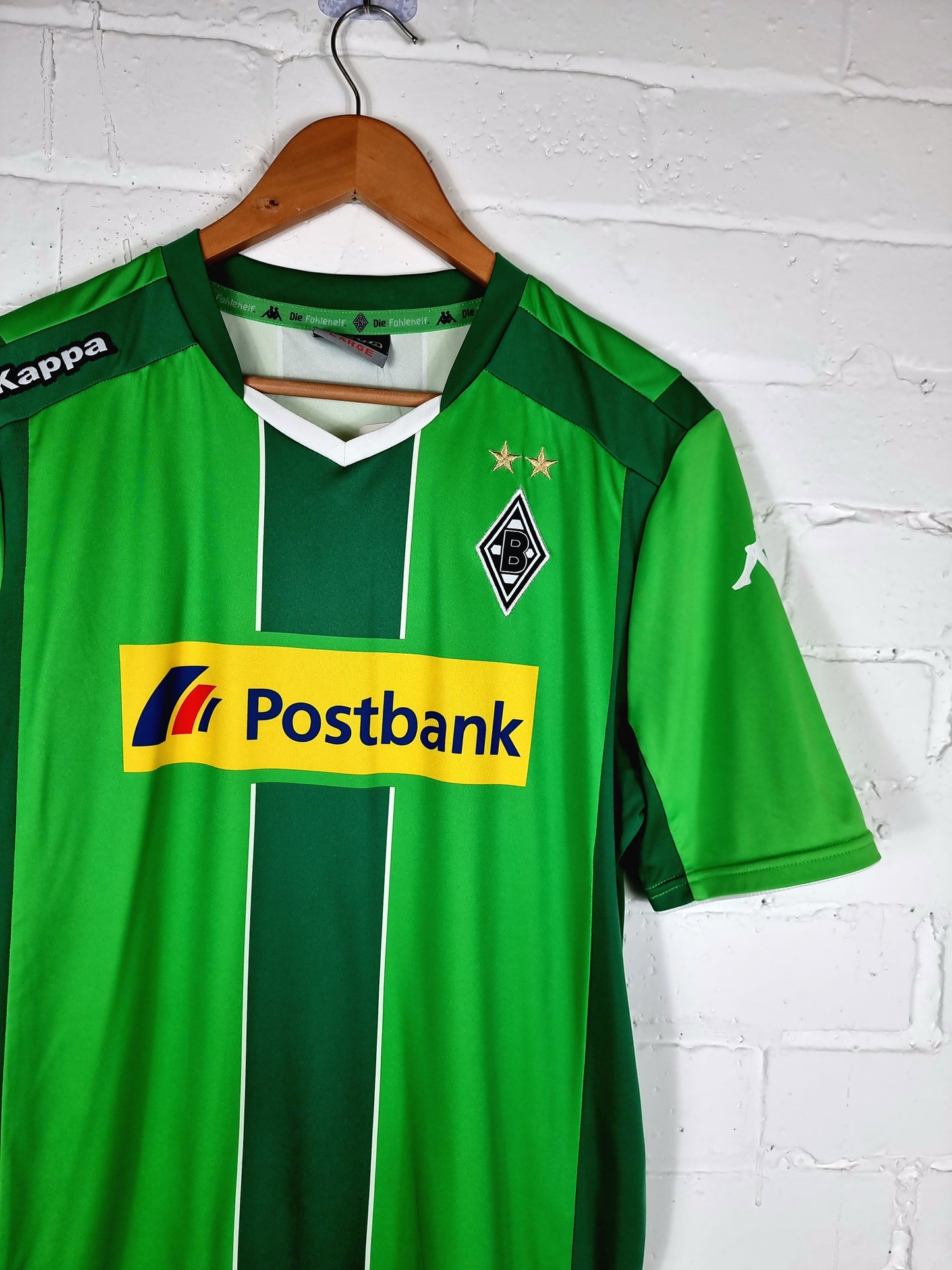 Kappa Borussia Monchengladbach 2014/15 Away Shirt Large