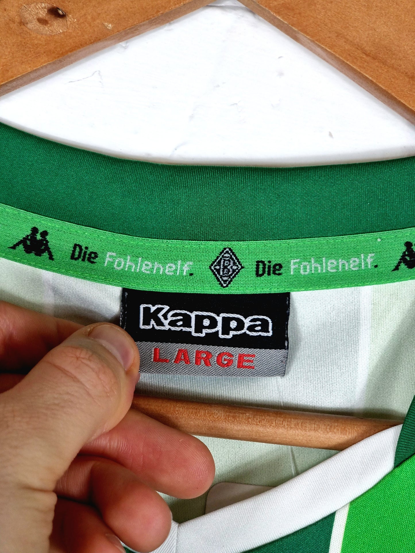 Kappa Borussia Monchengladbach 2014/15 Away Shirt Large