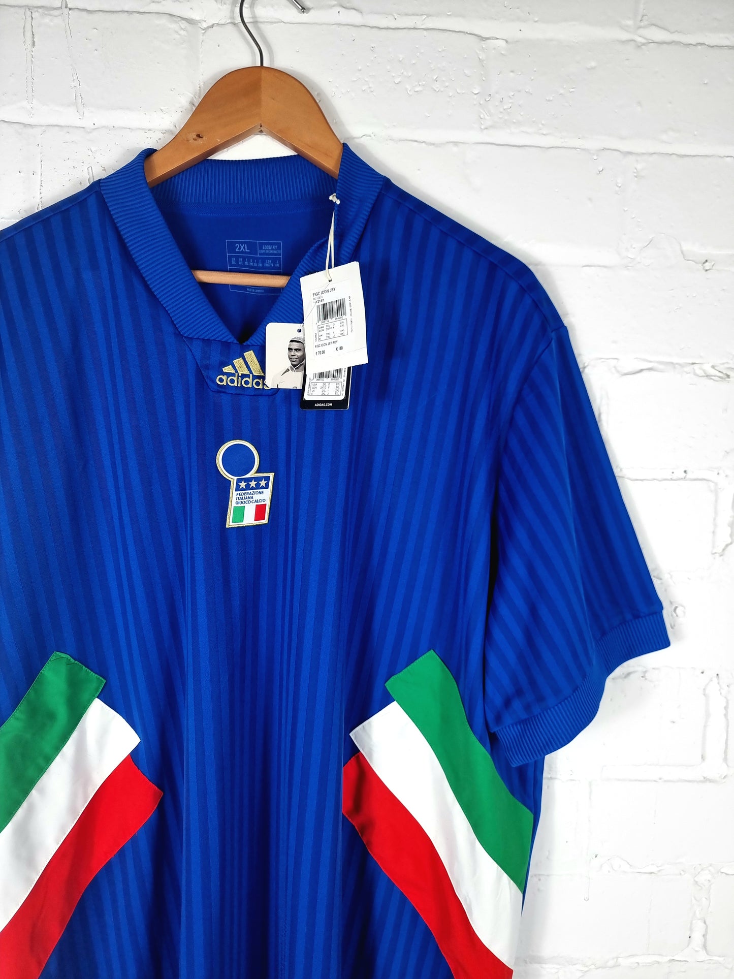 Adidas Italy 2023/24 BNWT Icon Shirt XXL
