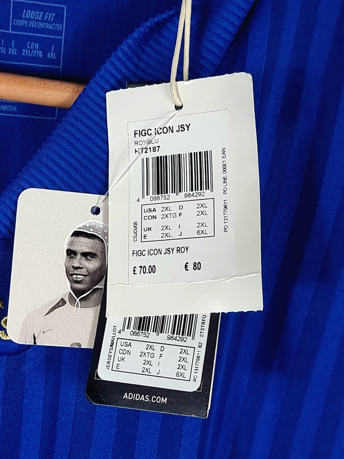 Adidas Italy 2023/24 BNWT Icon Shirt XXL