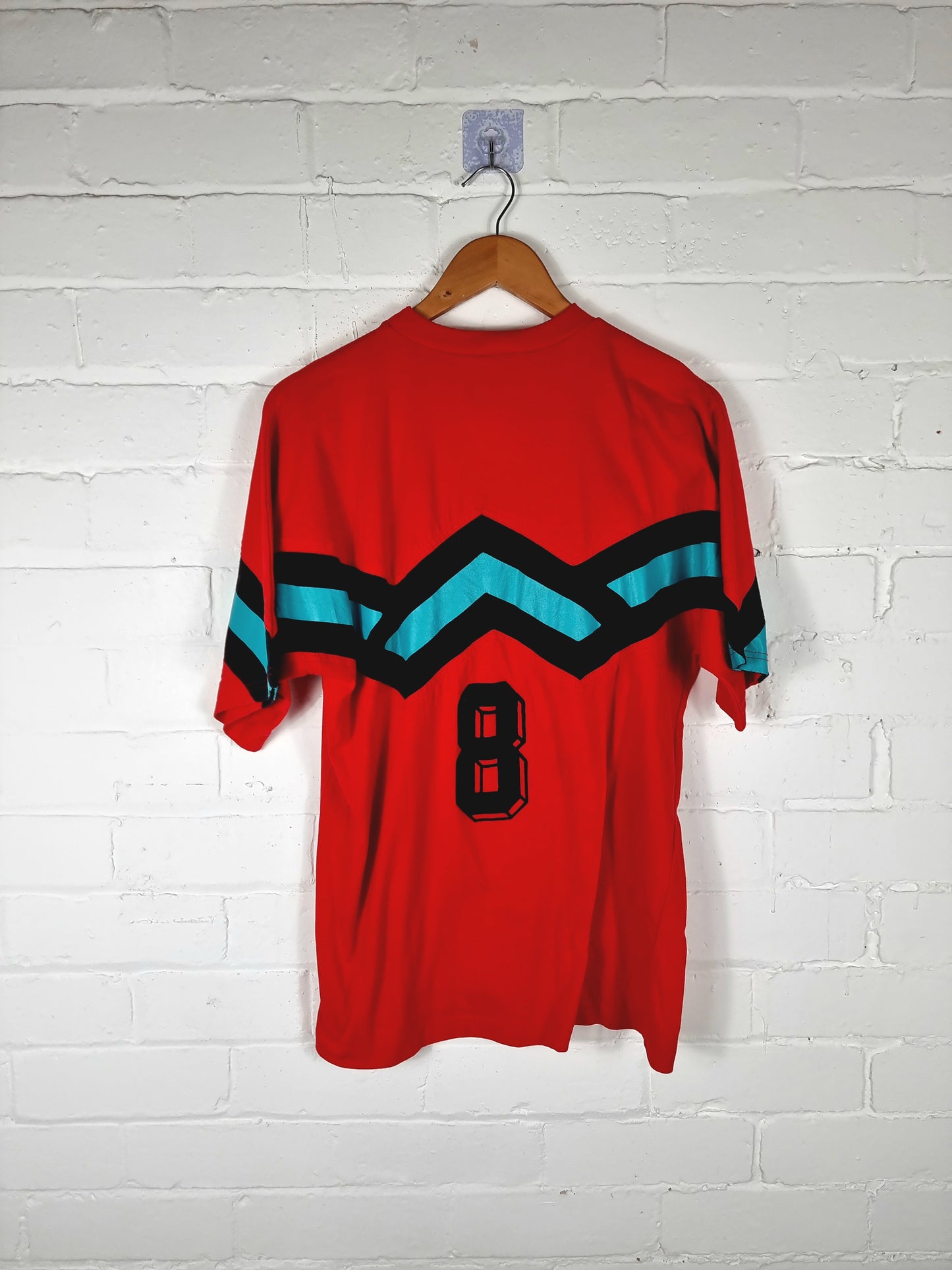 Adidas 1990s Cotton Leisure T-Shirt Medium