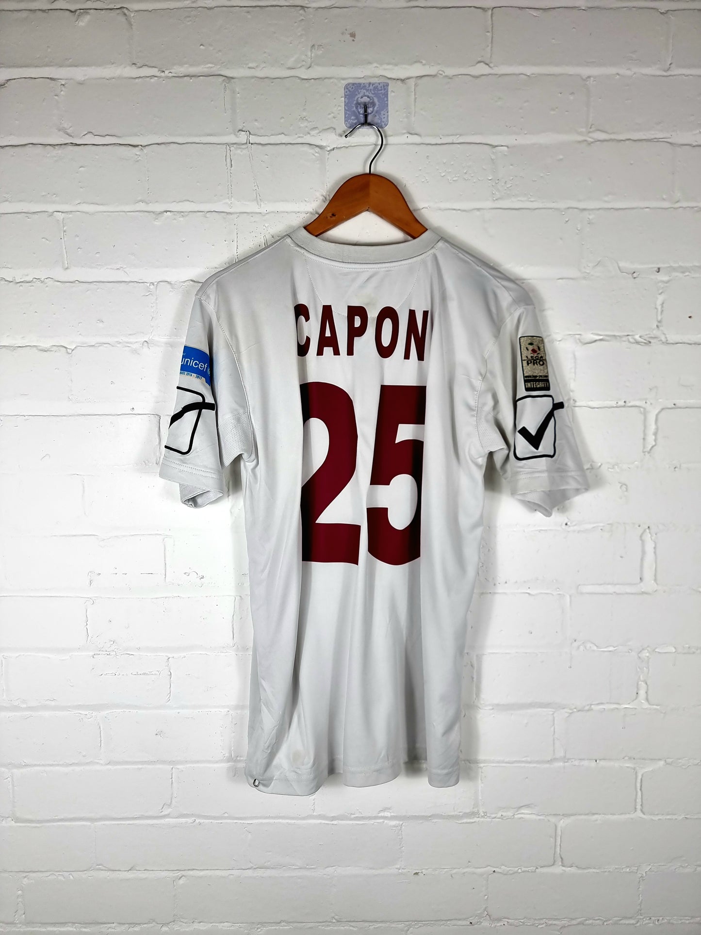 Givova U.S Citta Di Pontedera 2016/17 'Caponi 25' Match Issue Away Shirt Medium