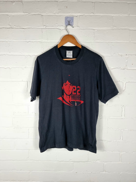 Adidas 2006 'Kaka 22' Graphic Cotton T-Shirt Large