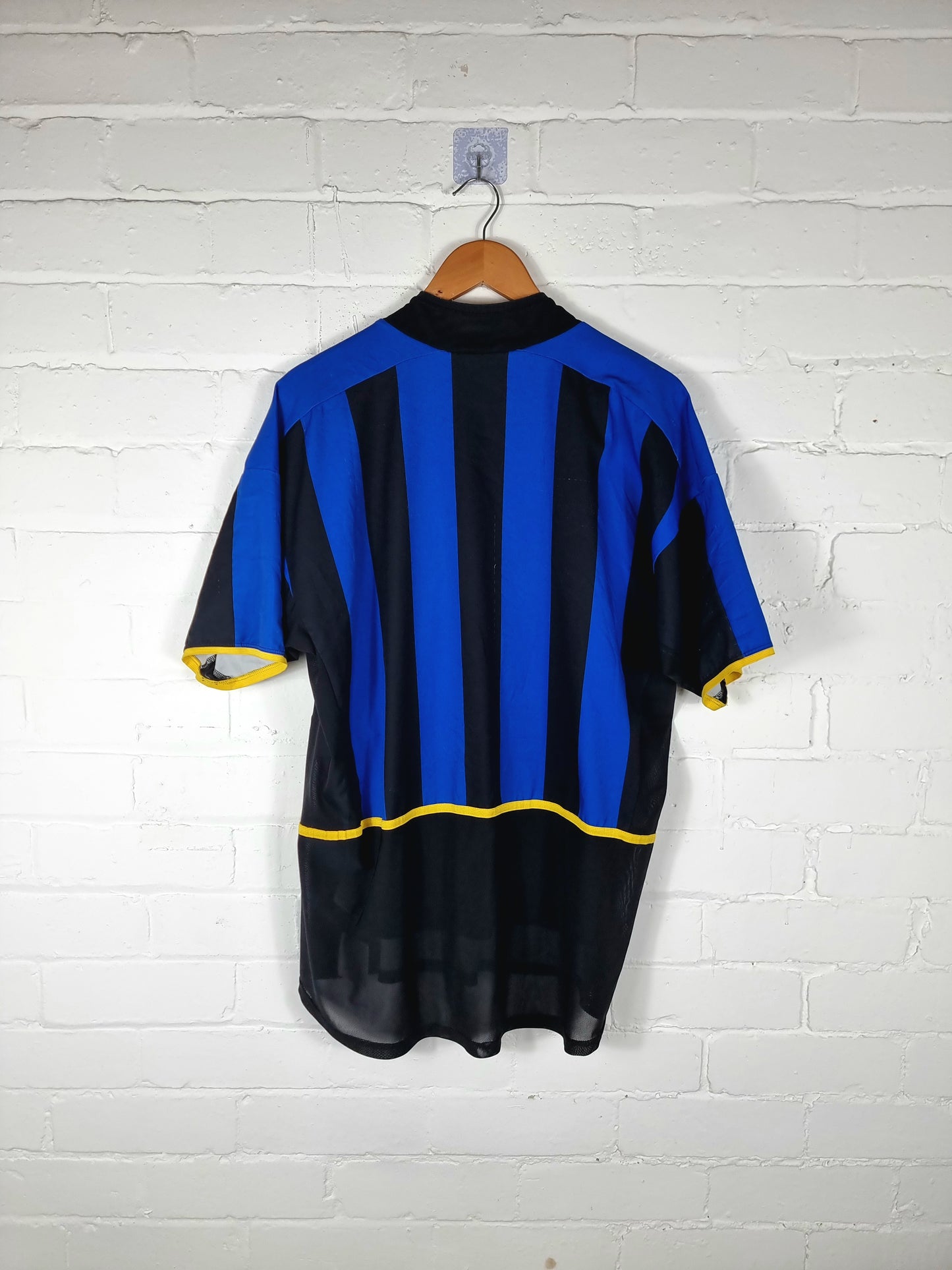 Nike Inter Milan 2002/03 Player Issue Dual Layer Home Shirt Large