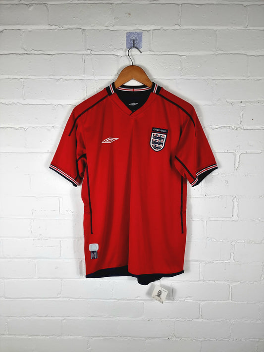 Umbro England 2002/04 Reversible Away Shirt Small
