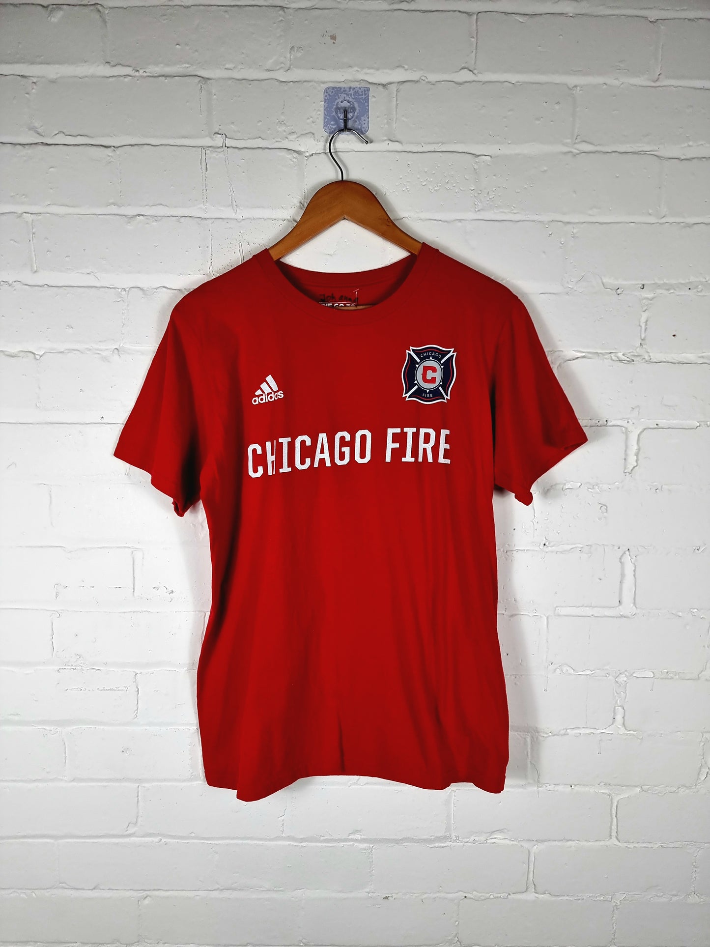 Adidas Chicago Fire 2017 'Schweinsteiger 31' Signed Cotton Leisure T-Shirt Medium