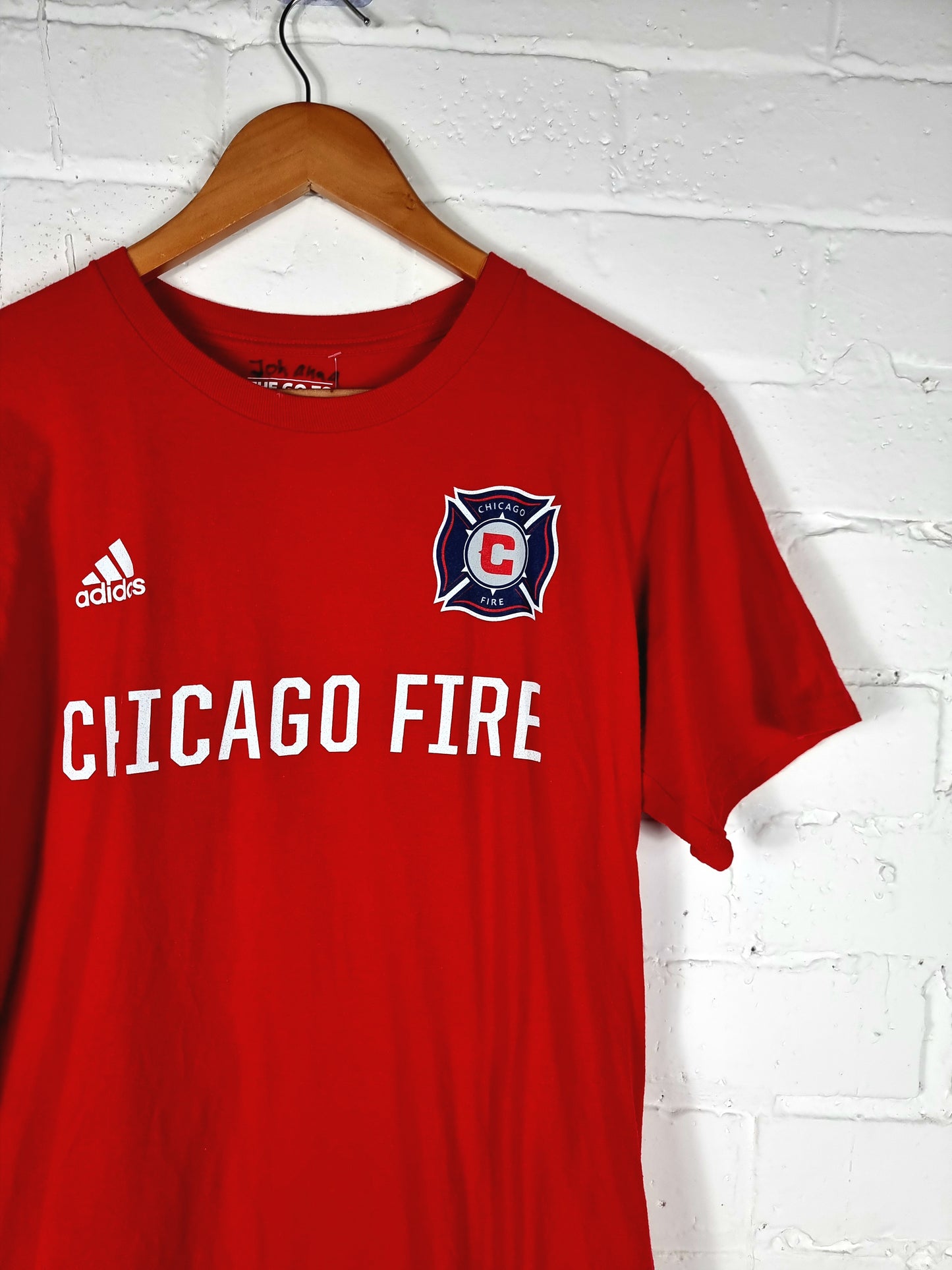 Adidas Chicago Fire 2017 'Schweinsteiger 31' Signed Cotton Leisure T-Shirt Medium