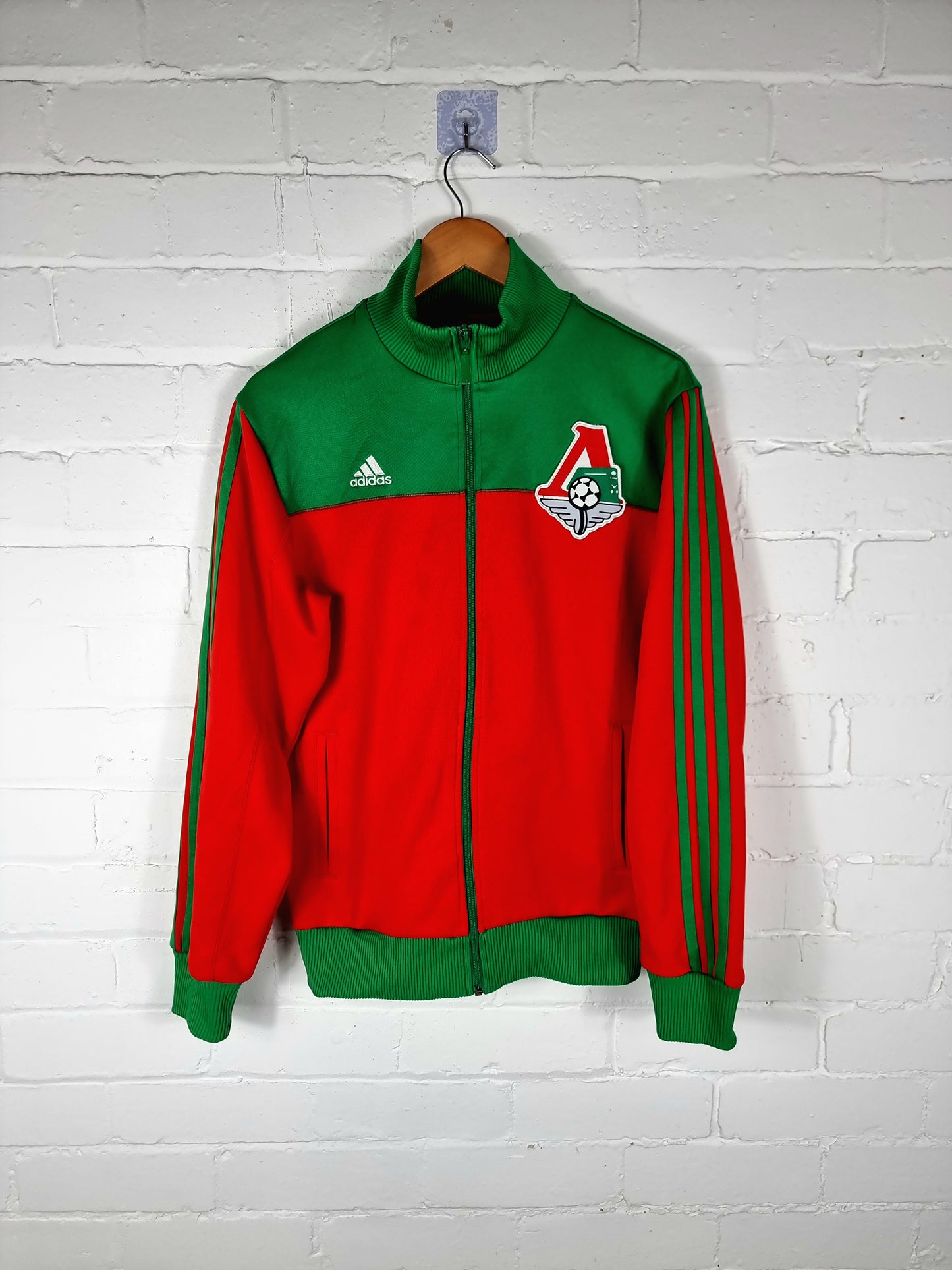Adidas Lokomotiv Moscow 2008/09 Track Jacket Medium