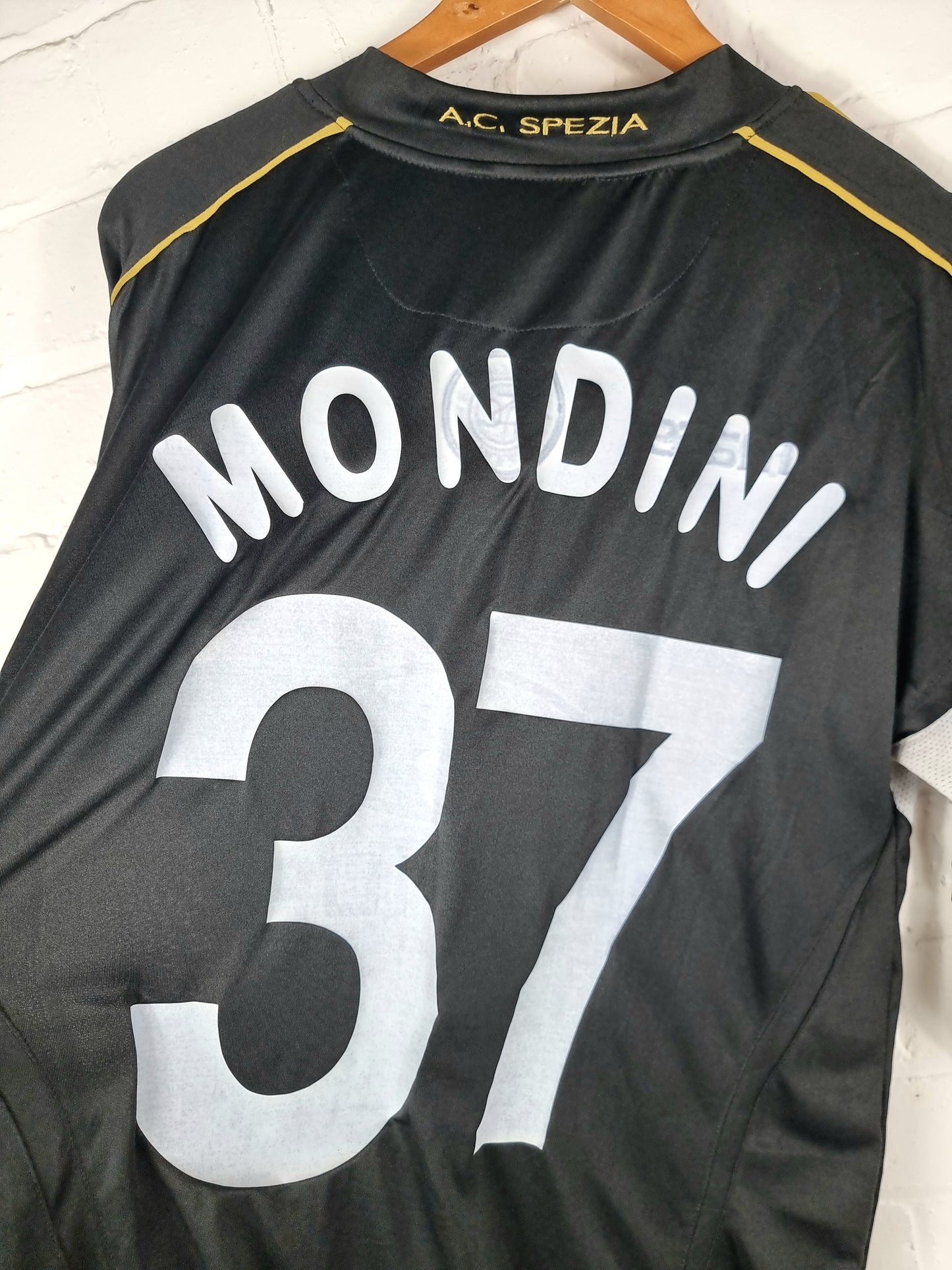 Mass Spezia 2006/07 'Mondini 37' Long Sleeve Match Issue Goalkeeper Shirt XL