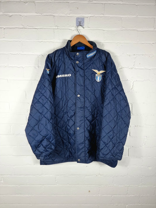 Umbro Lazio 1996/98 Padded Bench Jacket XL