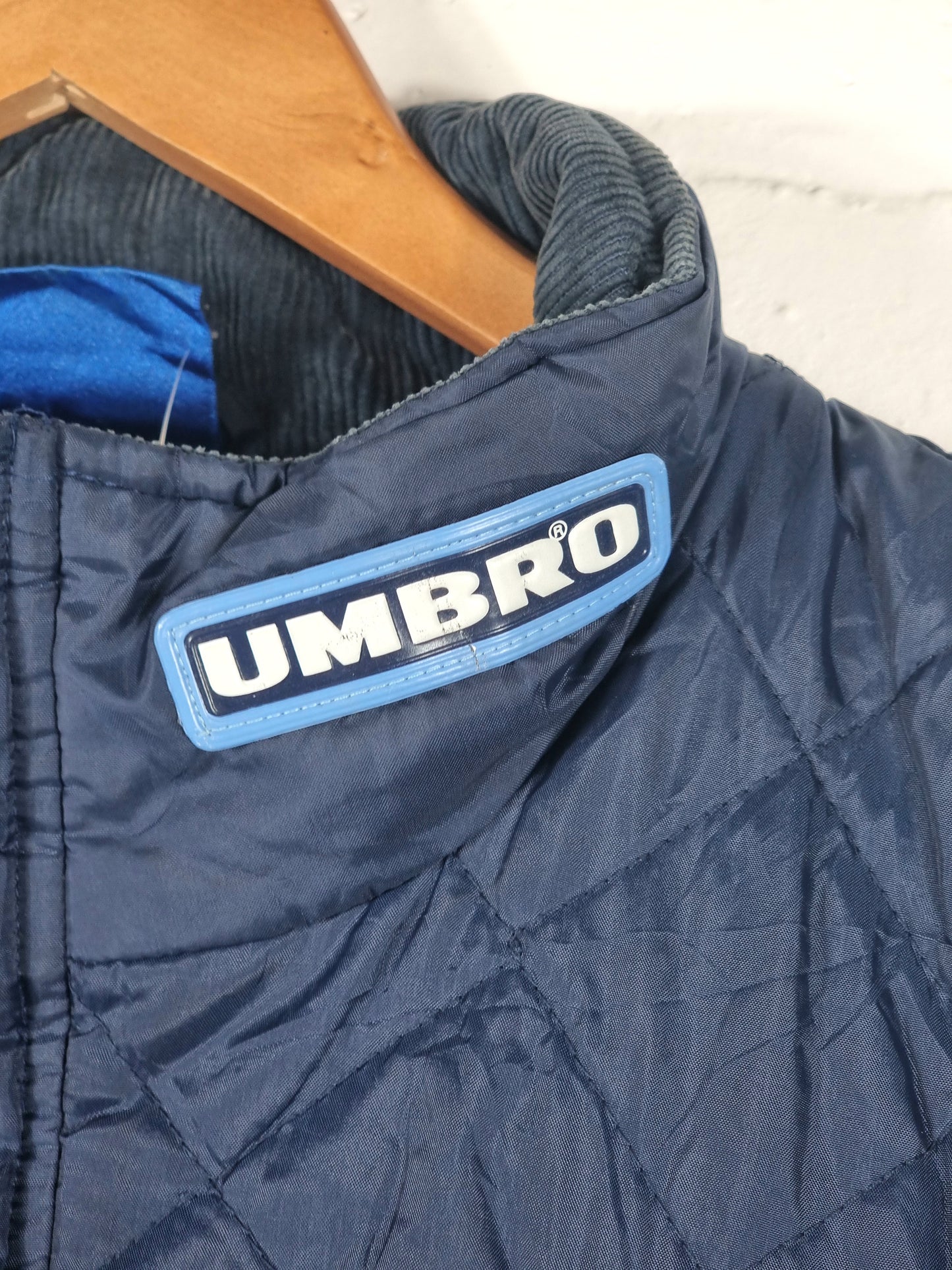 Umbro Lazio 1996/98 Padded Bench Jacket XL