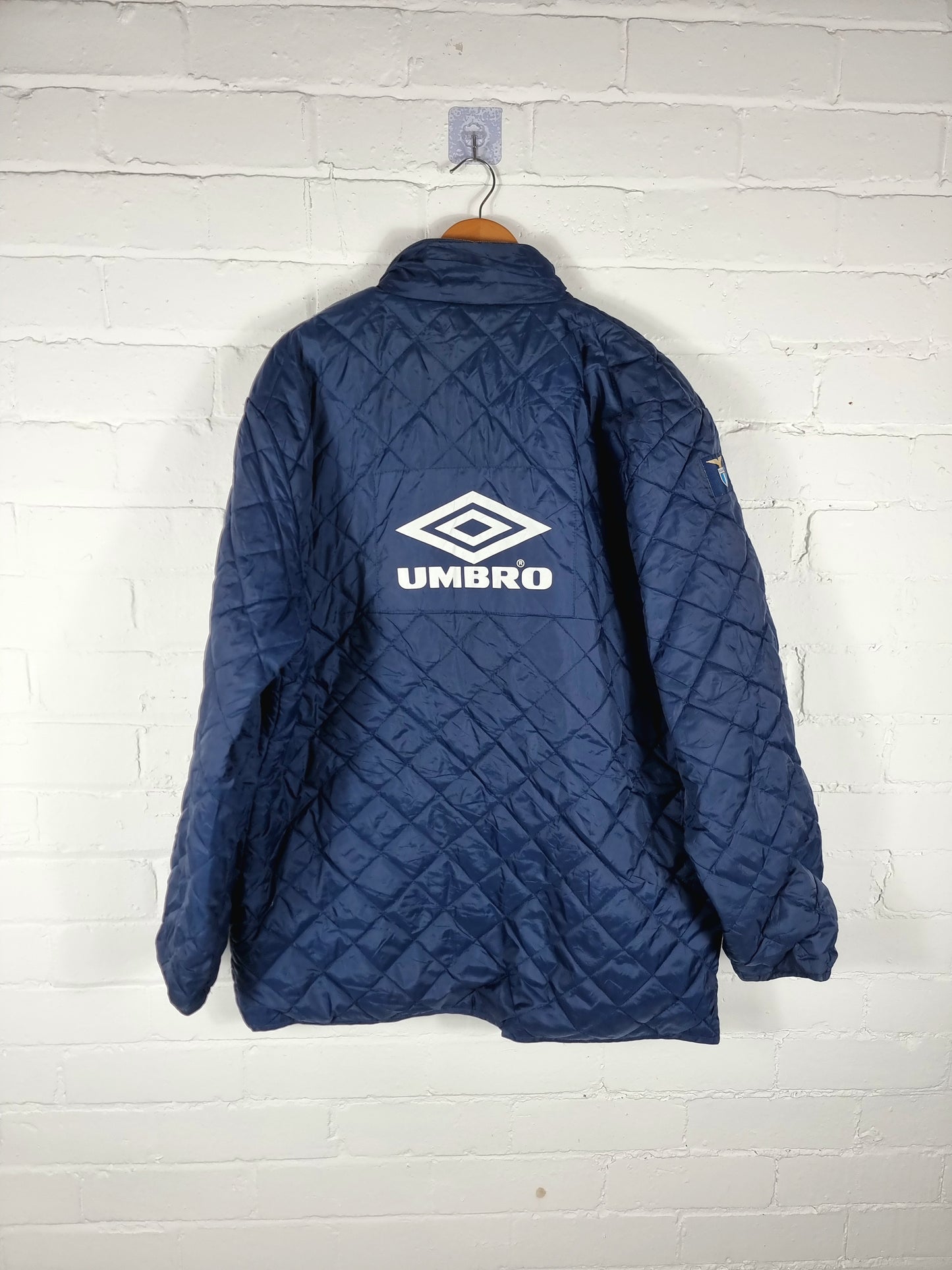 Umbro Lazio 1996/98 Padded Bench Jacket XL