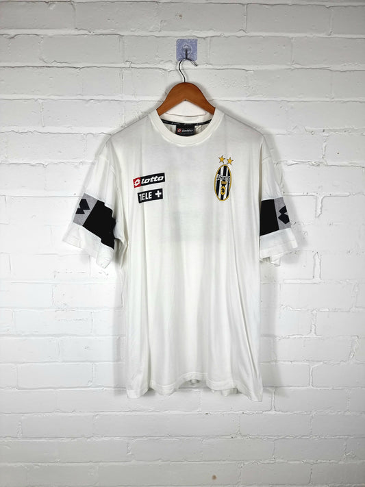Lotto Juventus 2001/02 Cotton Training T-Shirt XL