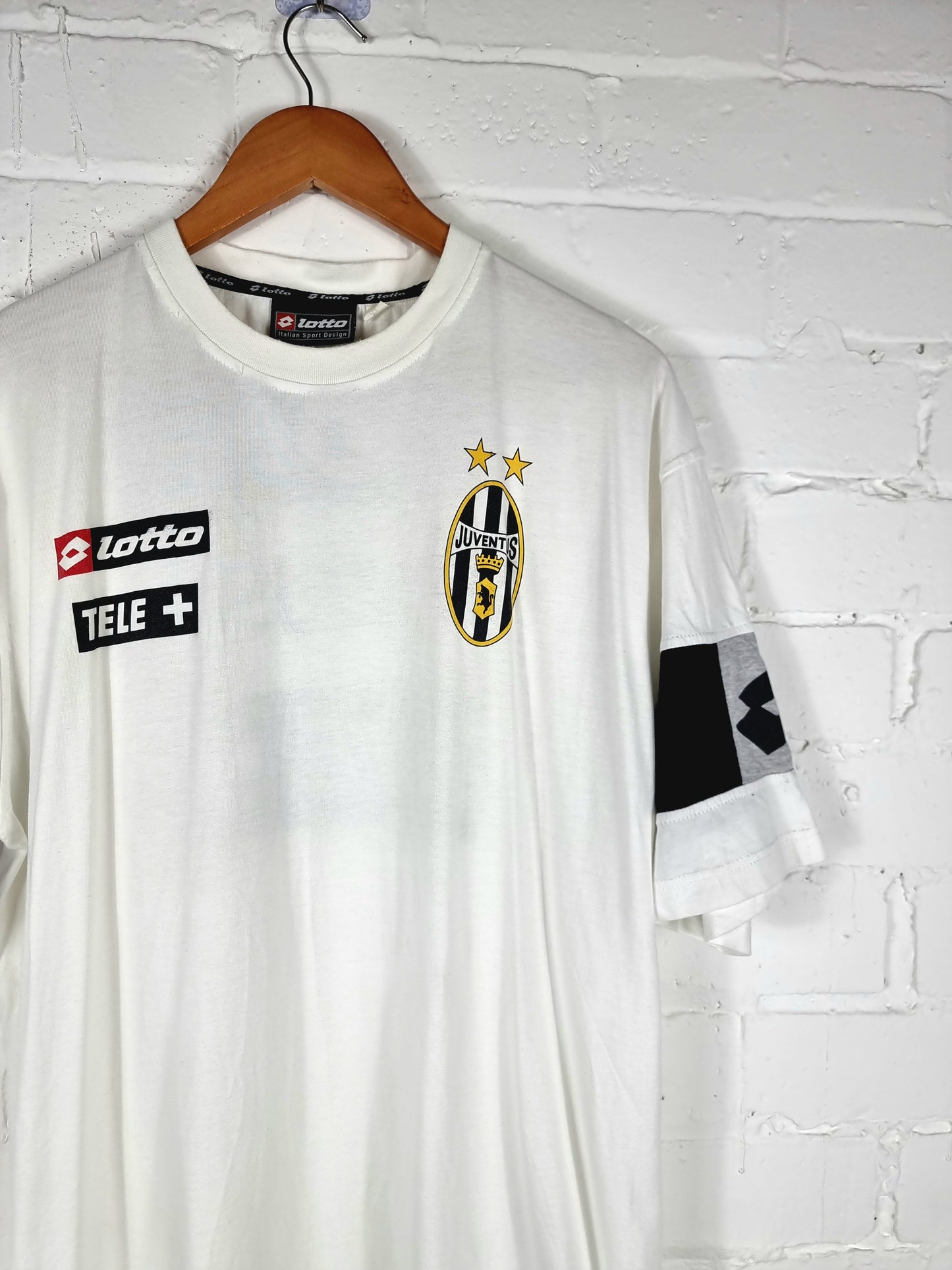 Lotto Juventus 2001/02 Cotton Training T-Shirt XL