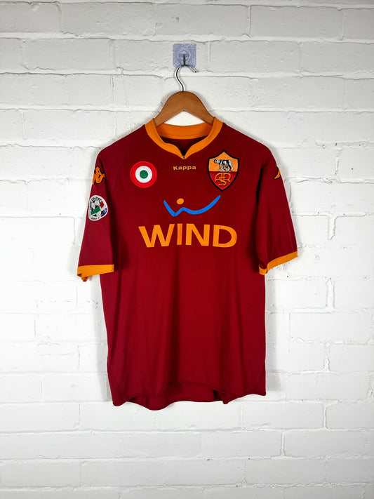 Kappa Roma 2007/08 'Cicinho 3' Match Issue Home Shirt XL