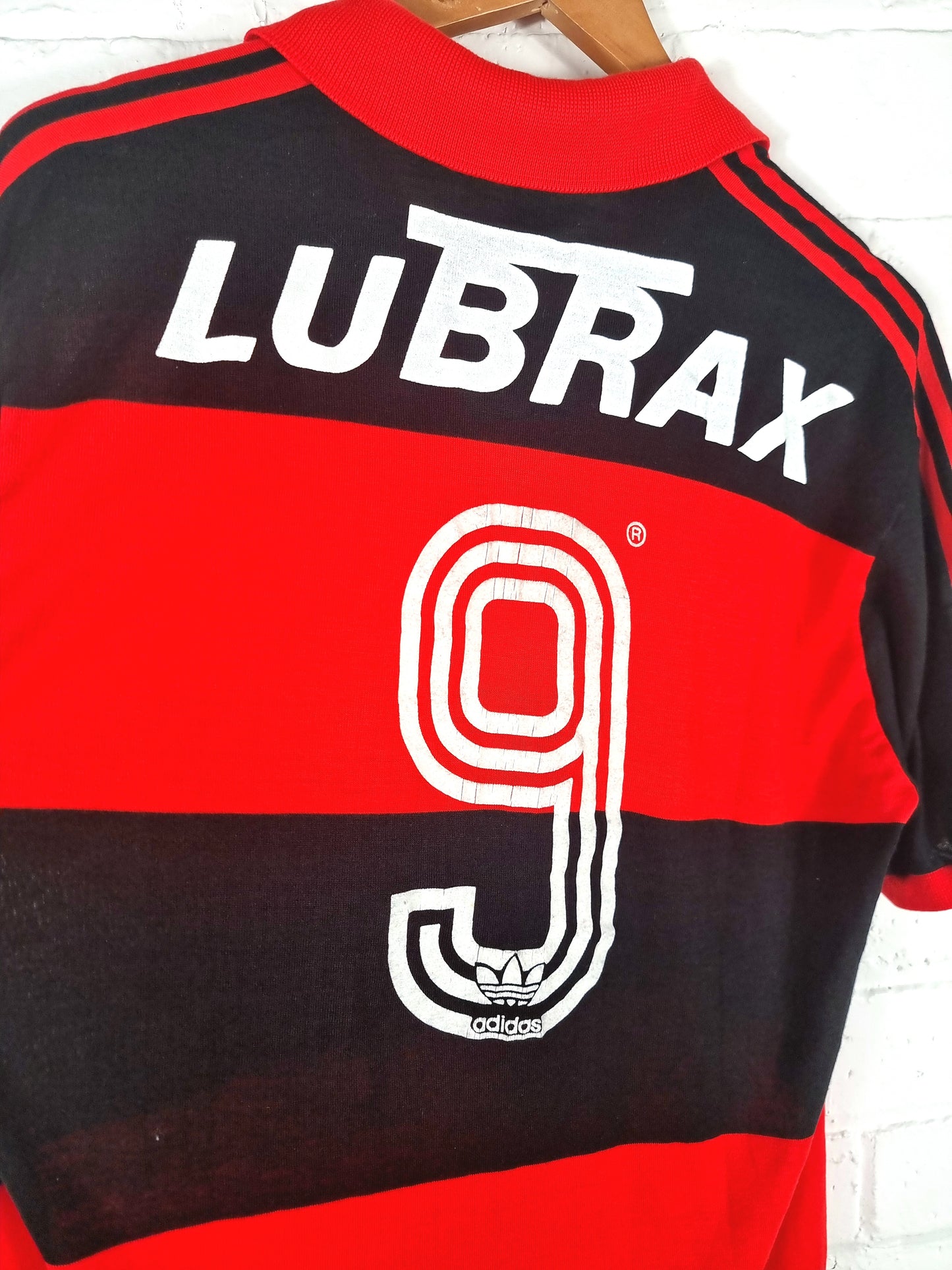 Adidas Flamengo 1987/90 '9 (Bebeto)' Home Shirt Large