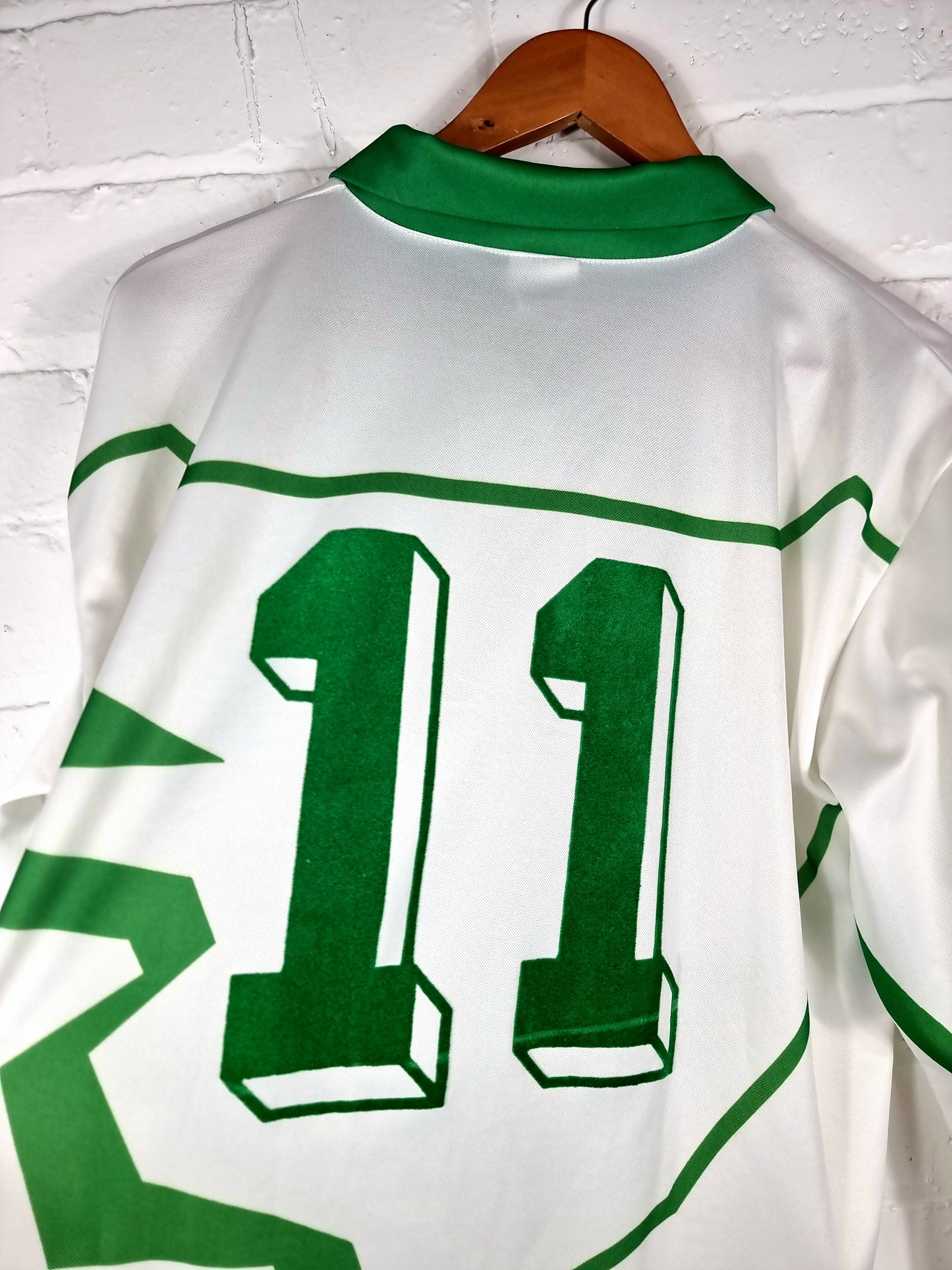 Puma Werder Bremen 1992/94 Long Sleeve Player Issue Home Shirt Large