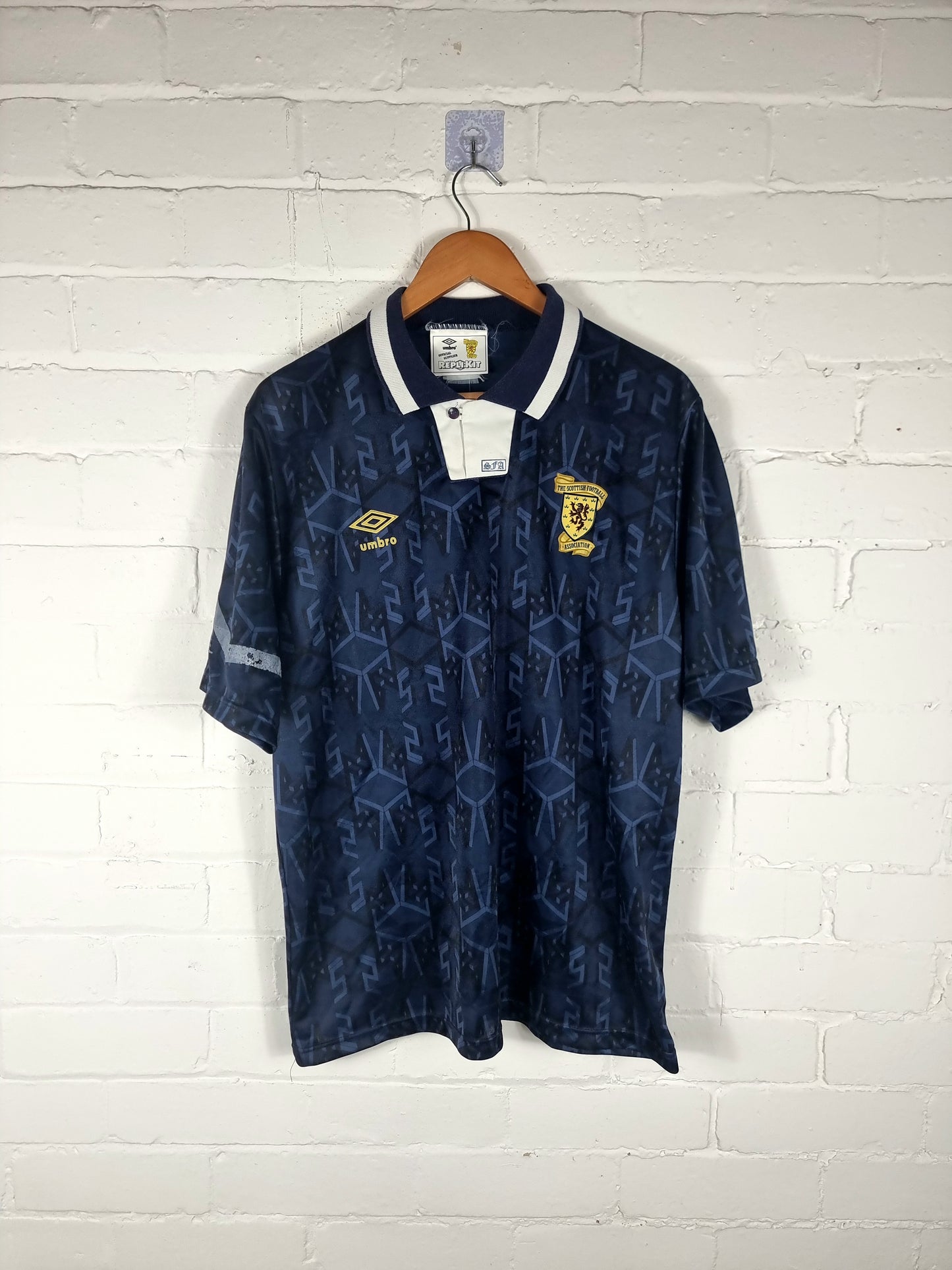 Umbro Scotland 1991/94 Home Shirt XL