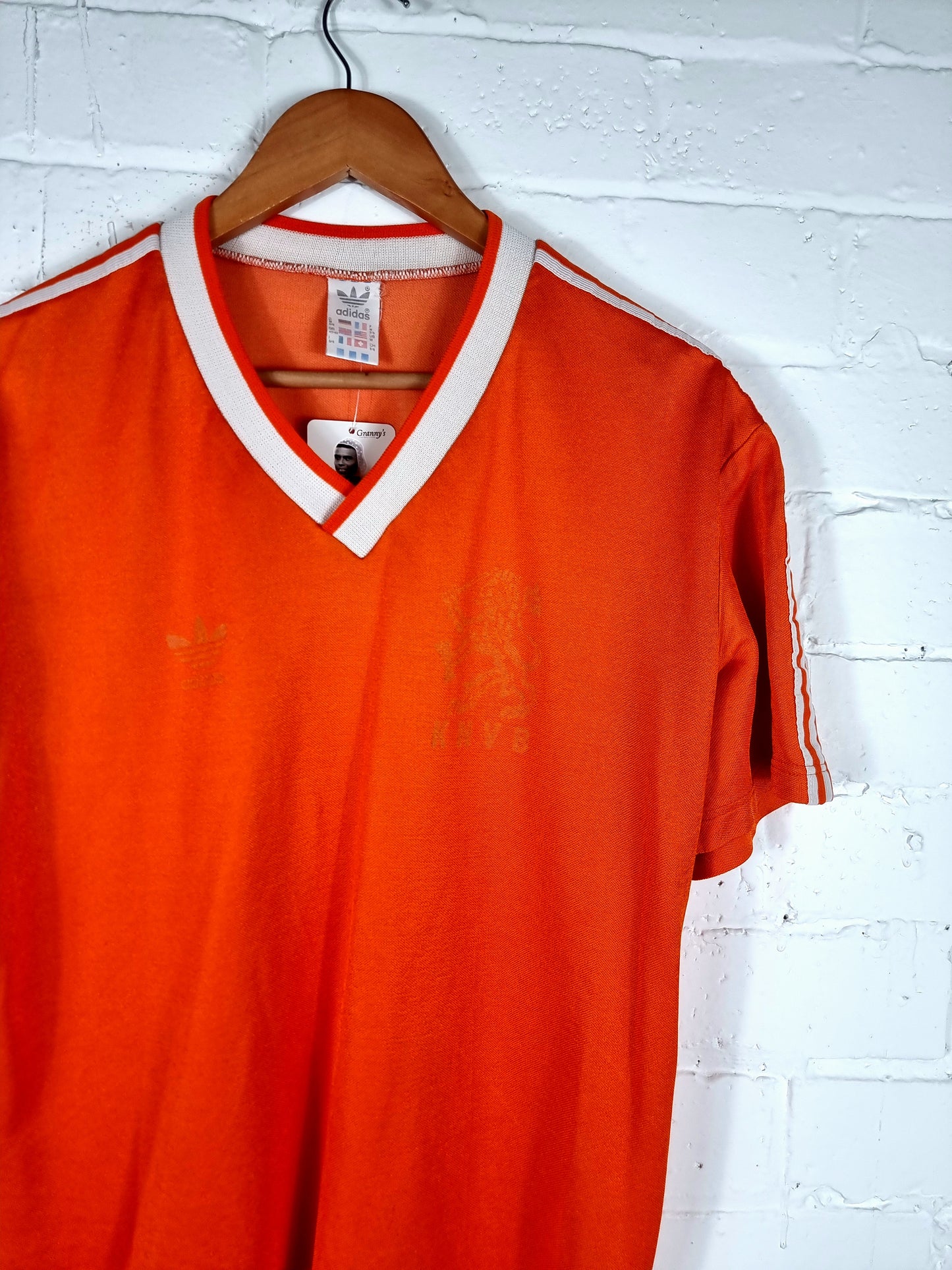 Adidas Holland 1985/88 Home Shirt Medium