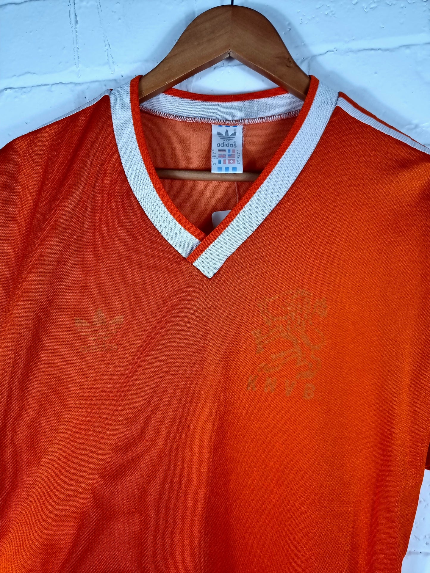 Adidas Holland 1985/88 Home Shirt Medium