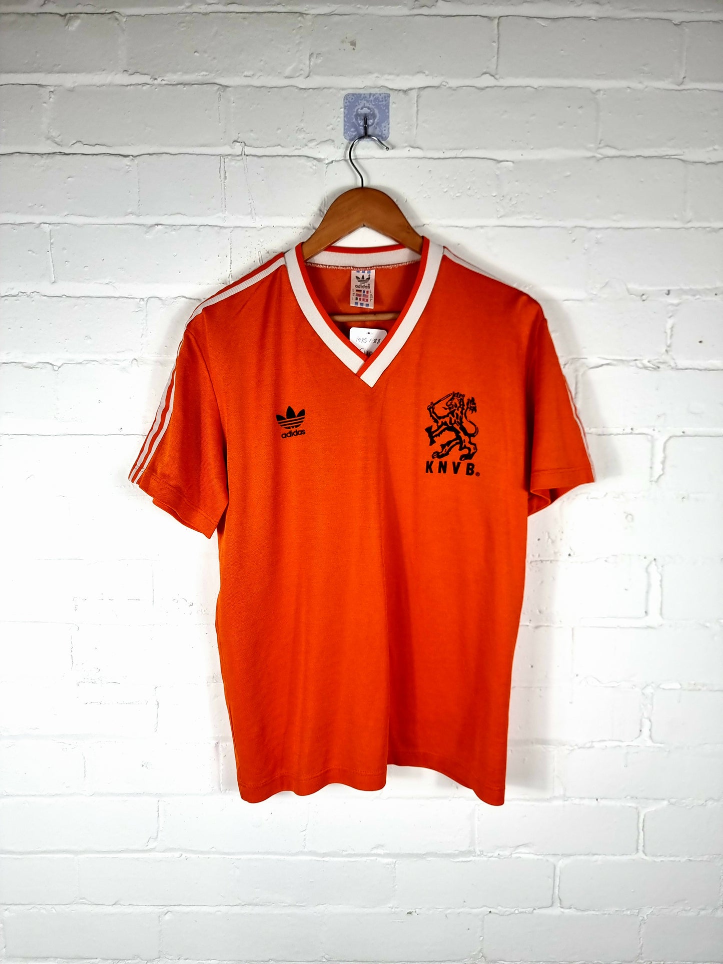 Adidas Holland 1985/88 Home Shirt Medium
