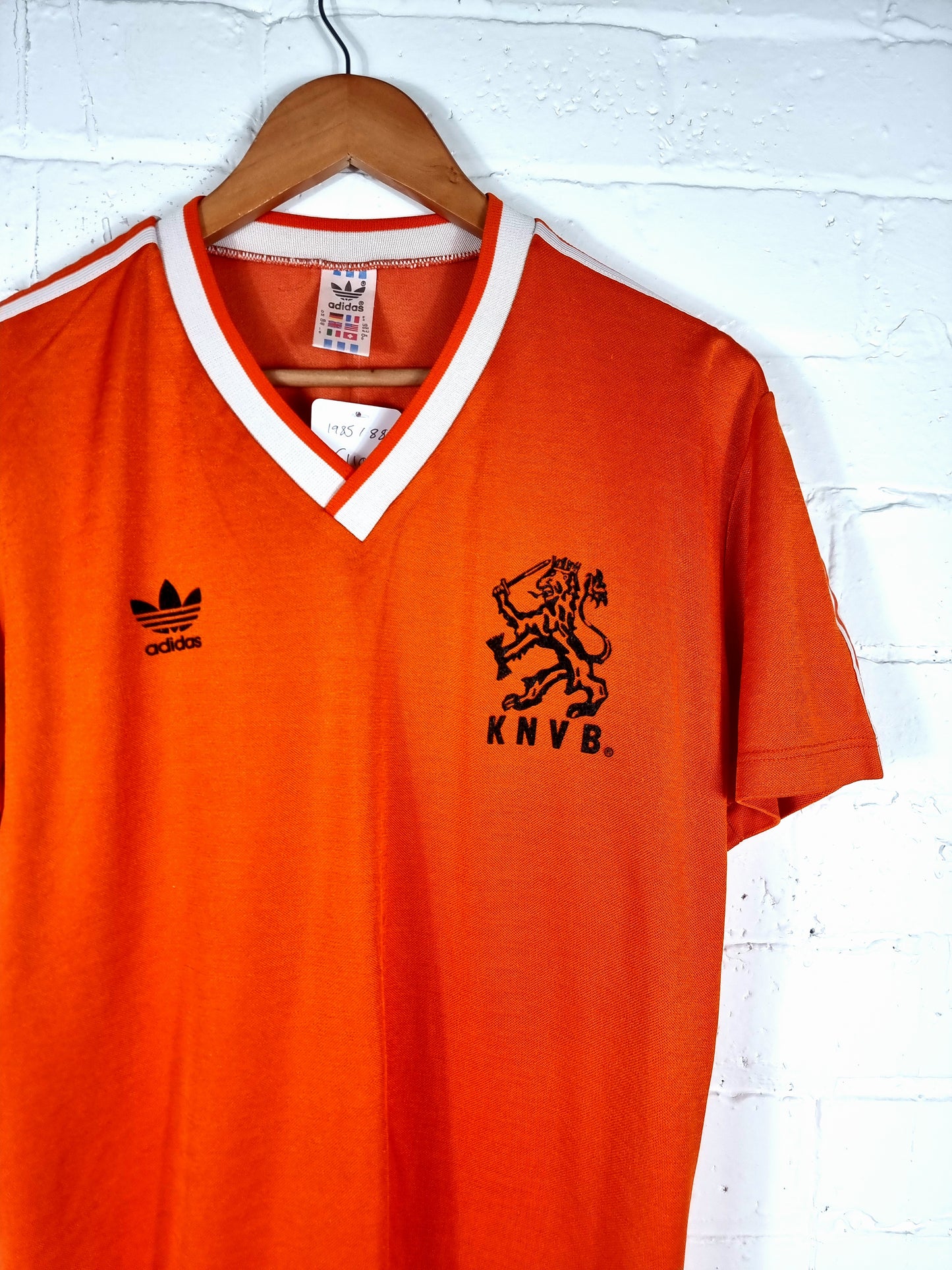 Adidas Holland 1985/88 Home Shirt Medium
