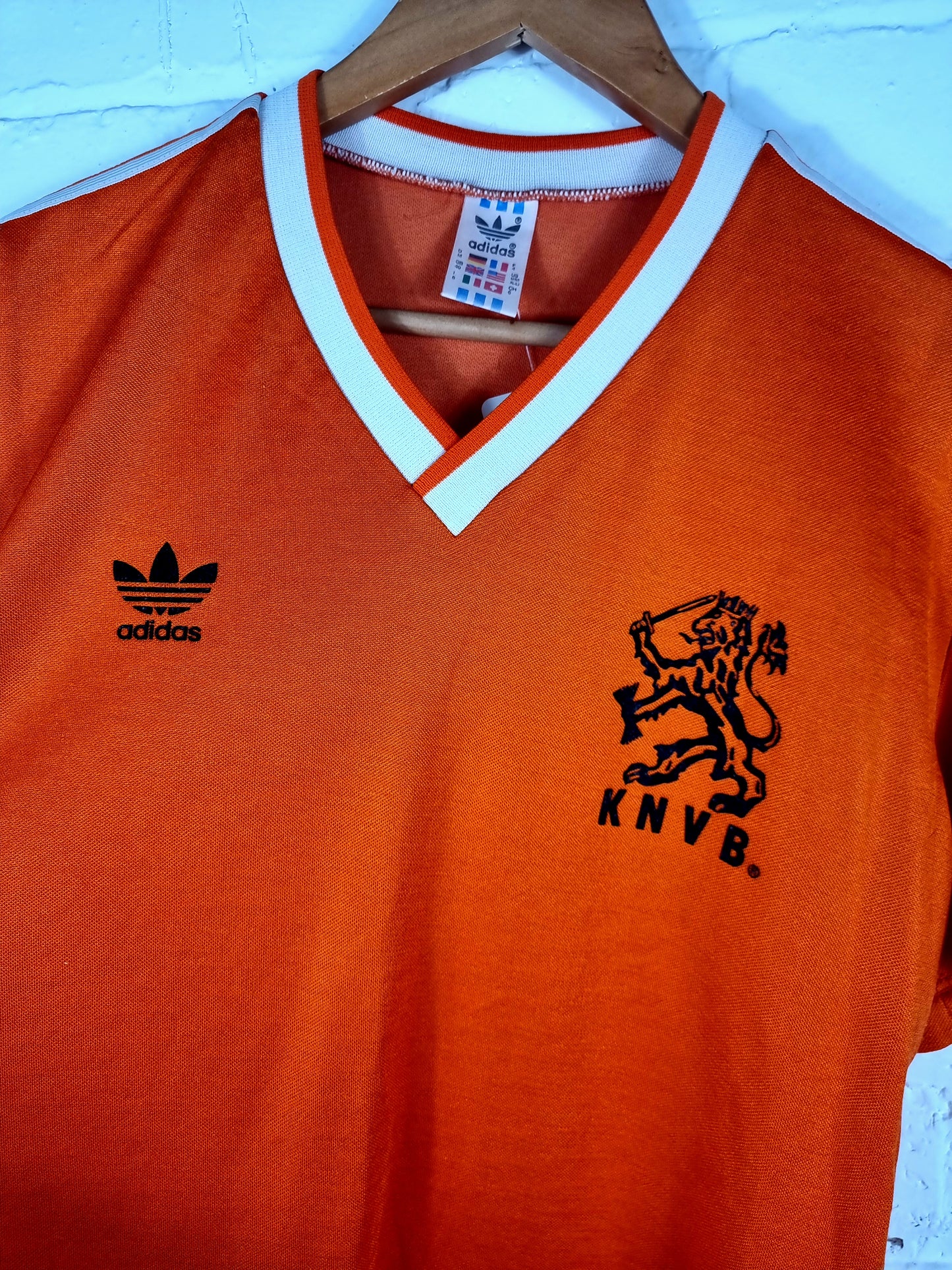 Adidas Holland 1985/88 Home Shirt Medium