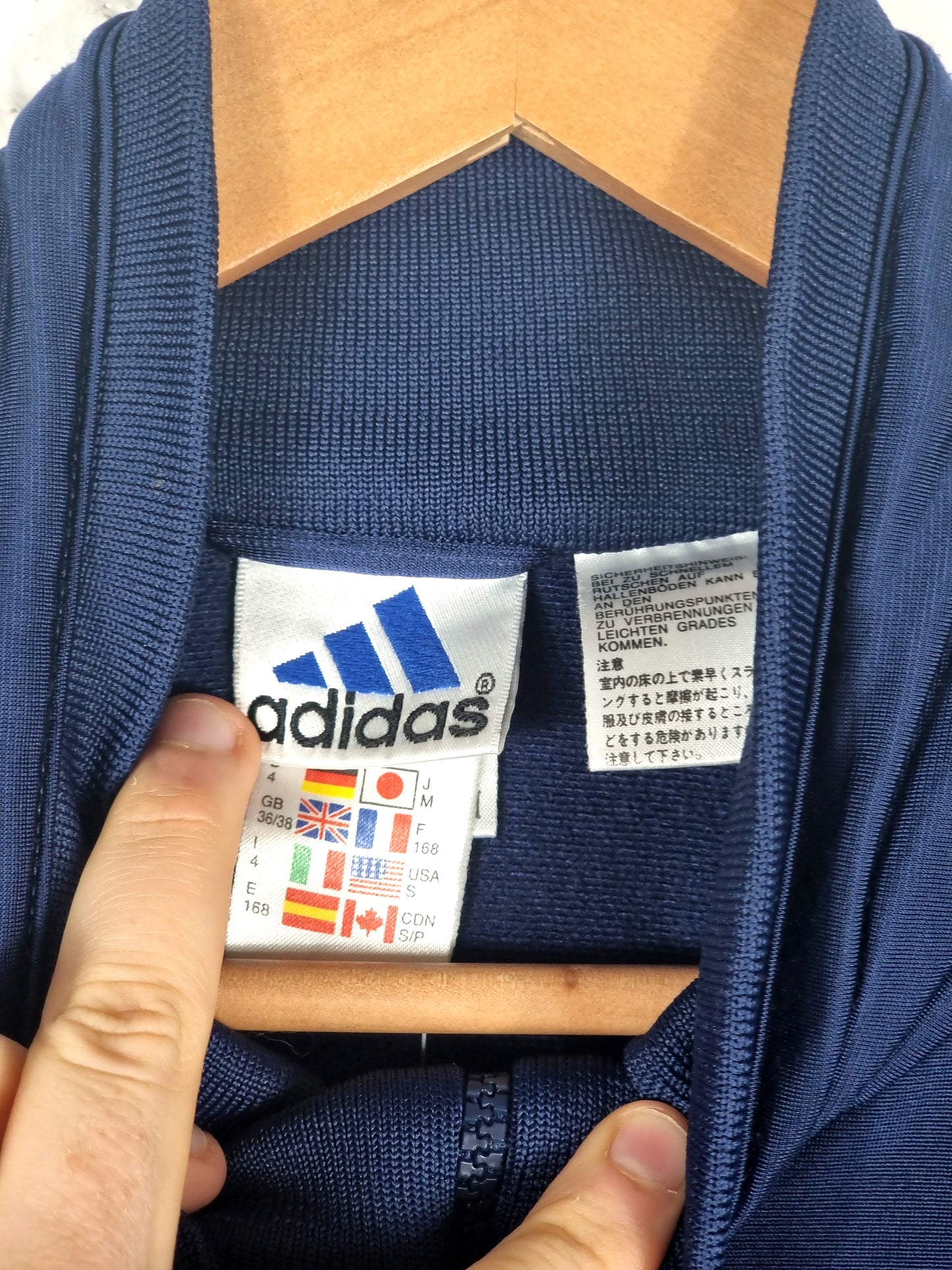 Adidas Real Madrid 1999/00 Track Jacket Small