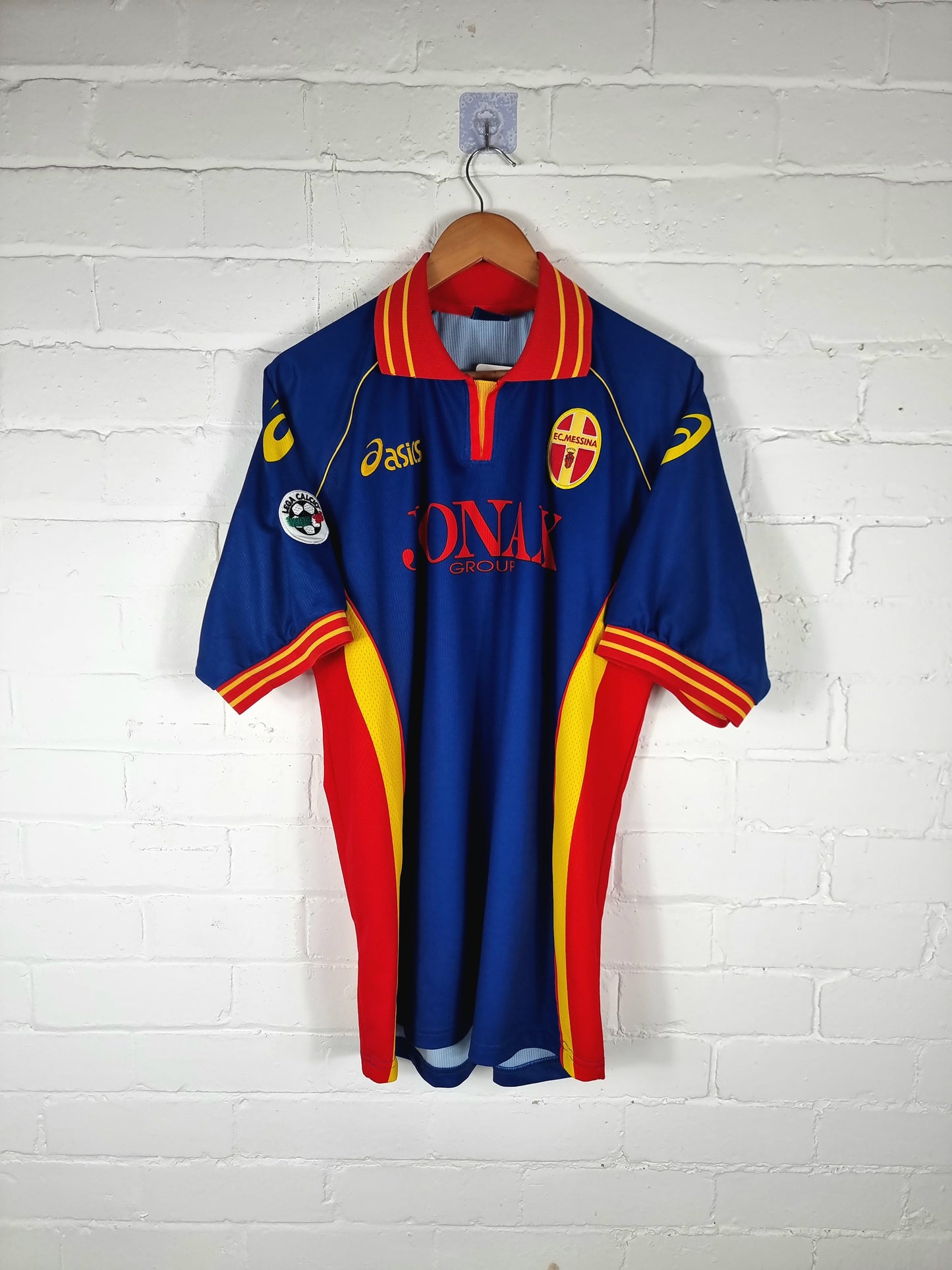 Asics Messina 2001/02 'Buonocore 10' Match Issue Third Shirt XXL
