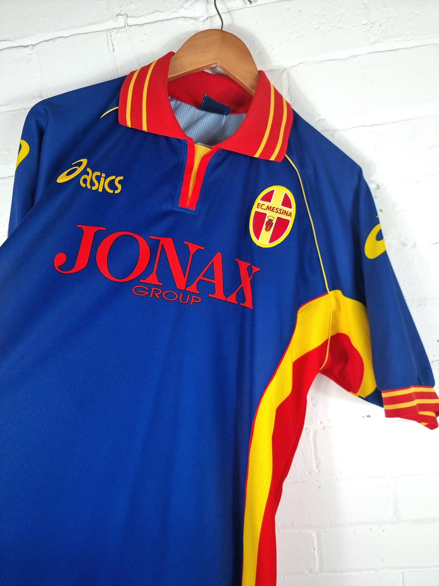 Asics Messina 2001/02 'Buonocore 10' Match Issue Third Shirt XXL