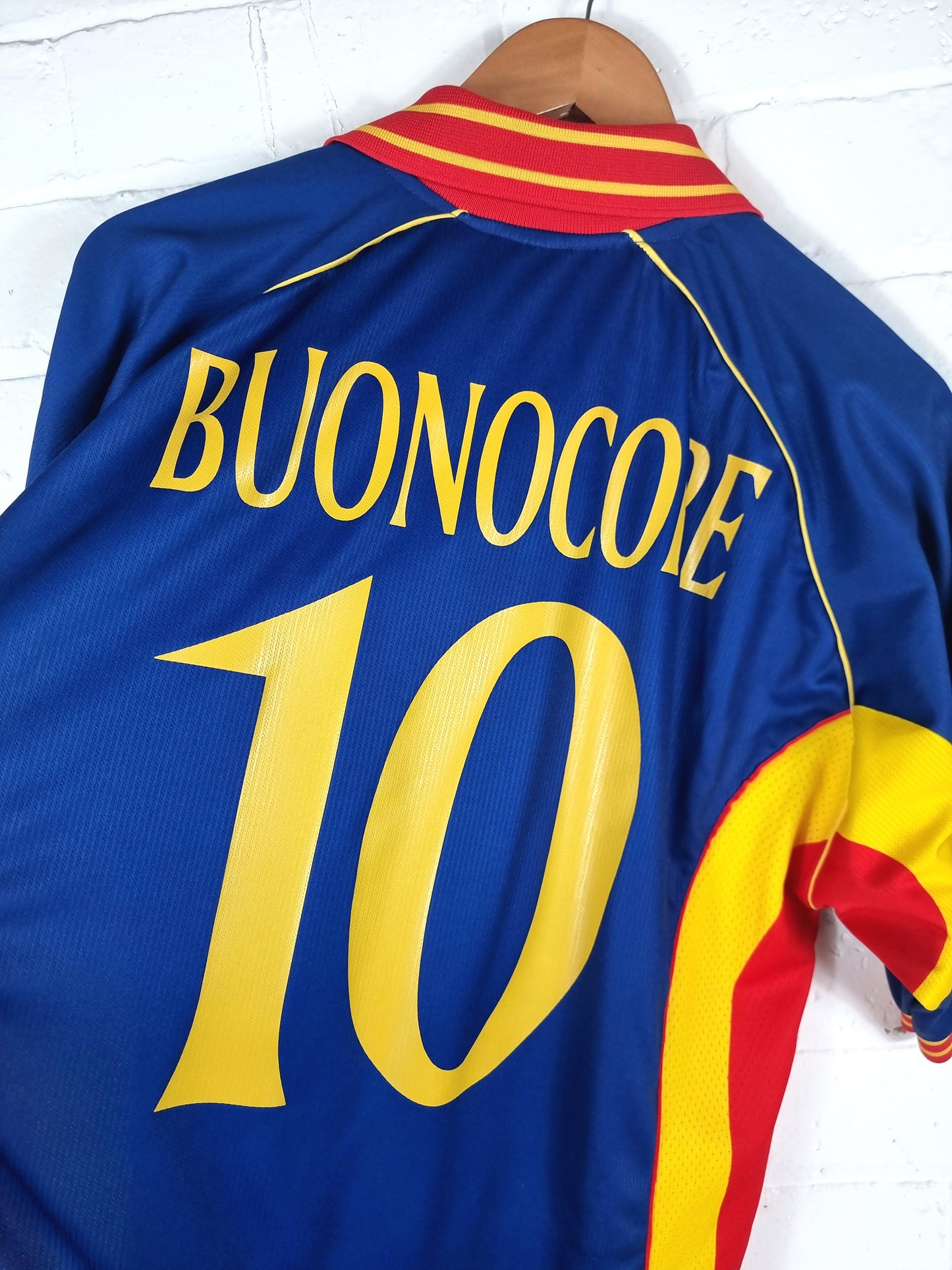 Asics Messina 2001/02 'Buonocore 10' Match Issue Third Shirt XXL
