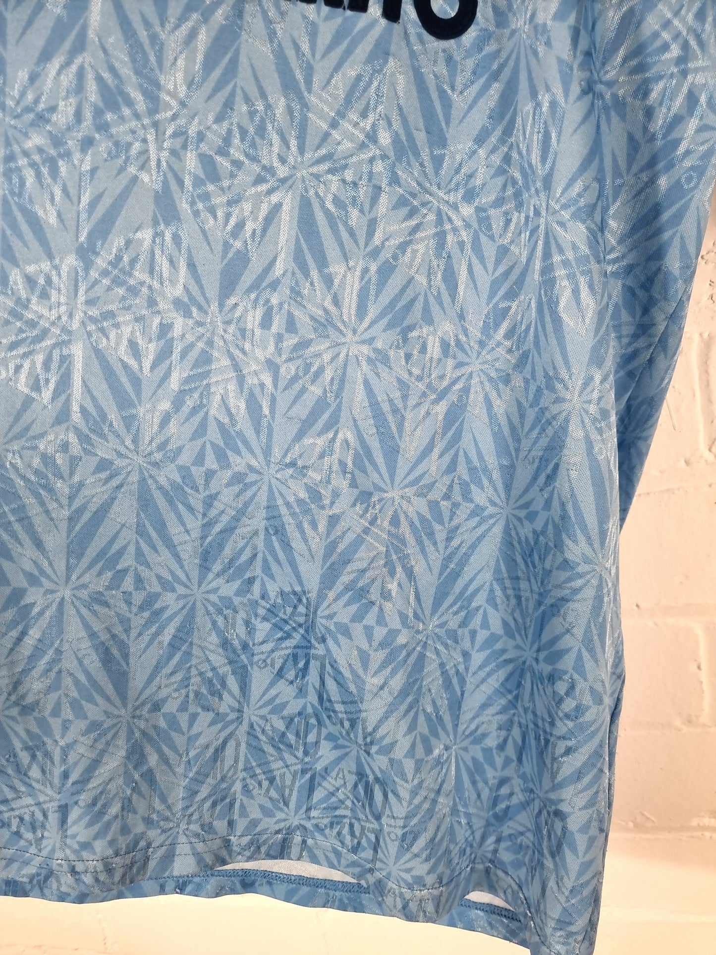 Umbro Lazio 1991/92 Match Issue Home Shirt XL