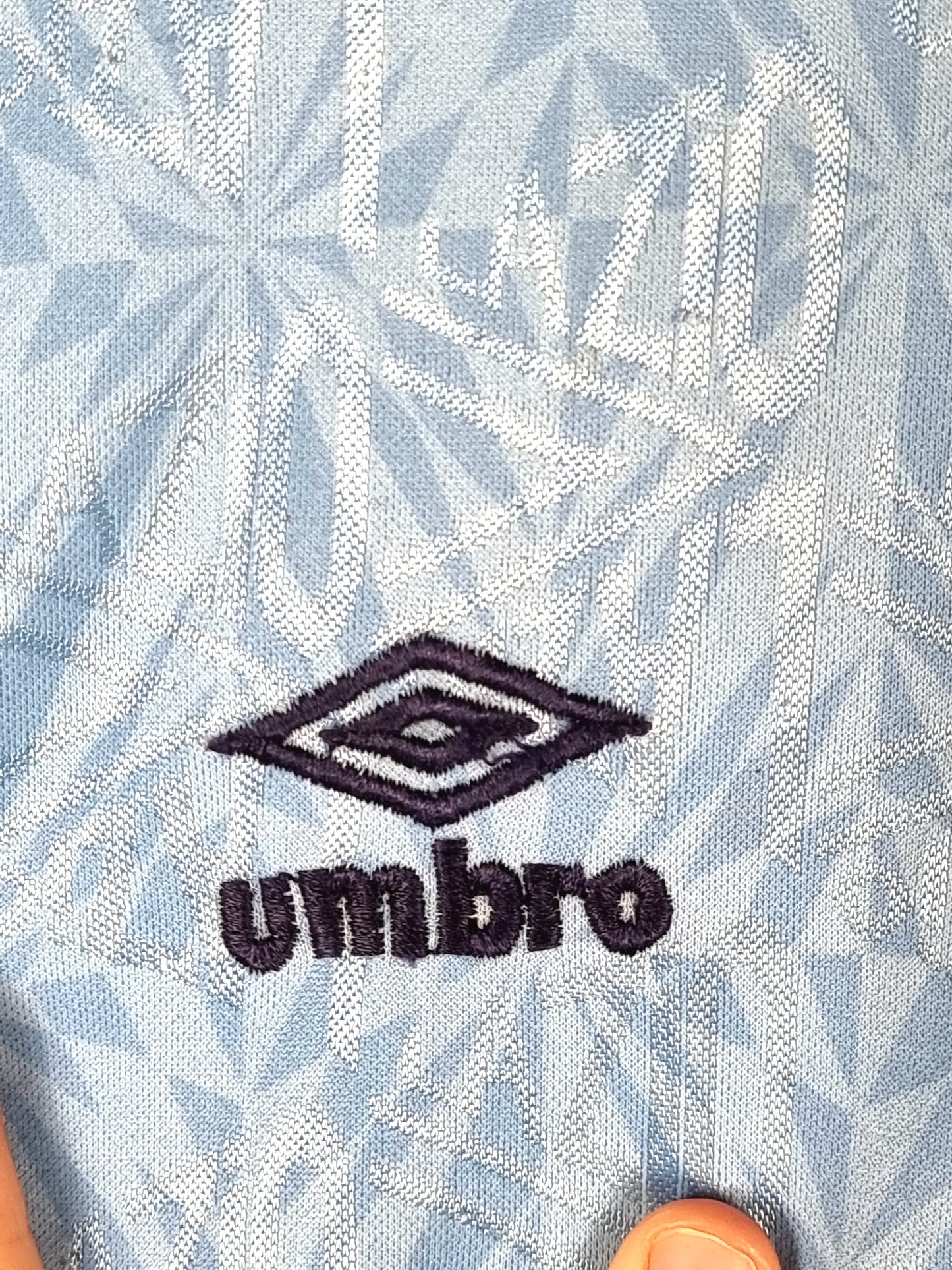 Umbro Lazio 1991/92 Match Issue Home Shirt XL