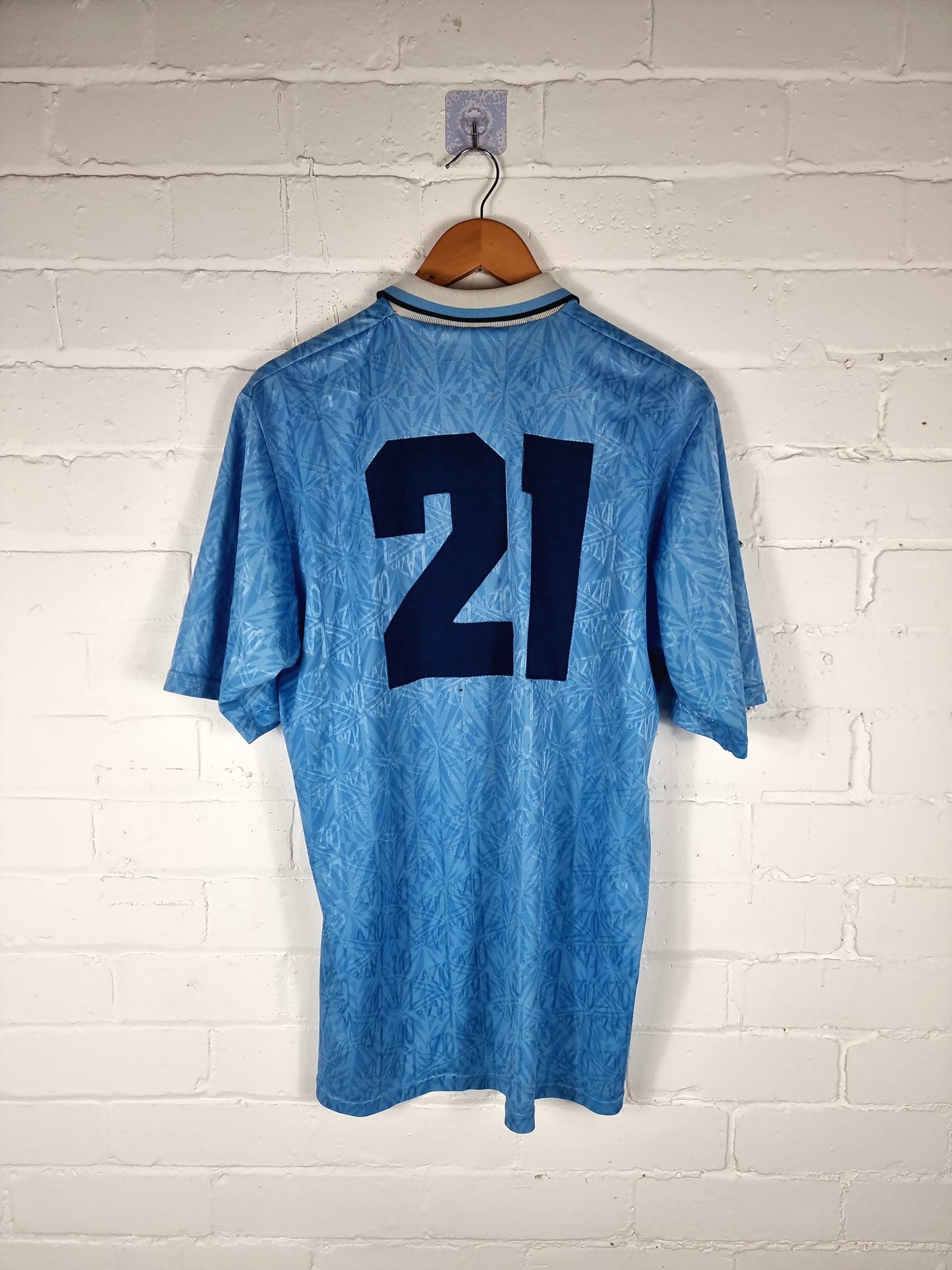 Umbro Lazio 1991/92 Match Issue Home Shirt XL